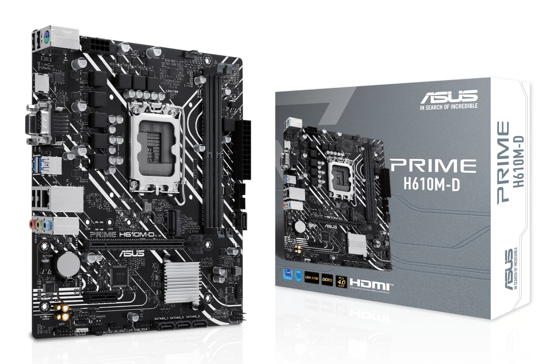 ASUS PRIME H610M-D Intel H610 LGA 1700 micro ATX