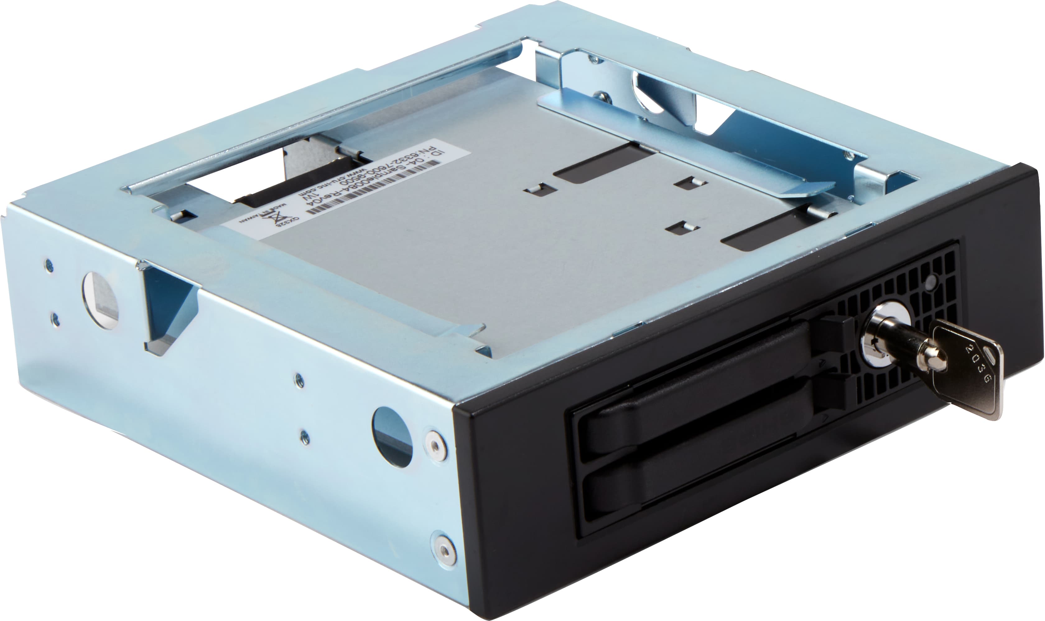 HP CRU QX328 5.25 in Front Removable Frame Enceinte ssd Acier inoxydable 5.25"