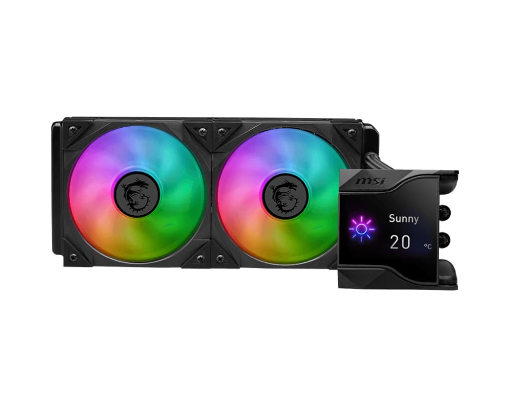 MSI MPG Coreliquid D240 Processeur Kit de refroidissement du liquide 12 cm Noir 1 pièce(s)