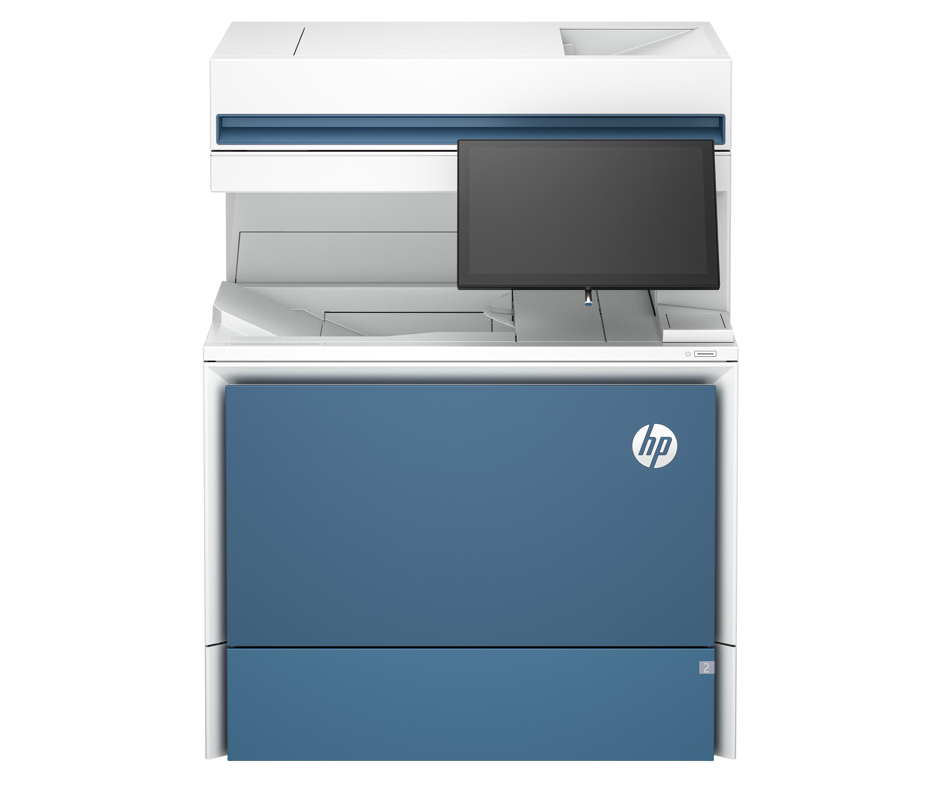 HP LaserJet Enterprise Flow 6800zf Multifunction Couleur Imprimante, Ethernet uniquement; Copieur, Scanner