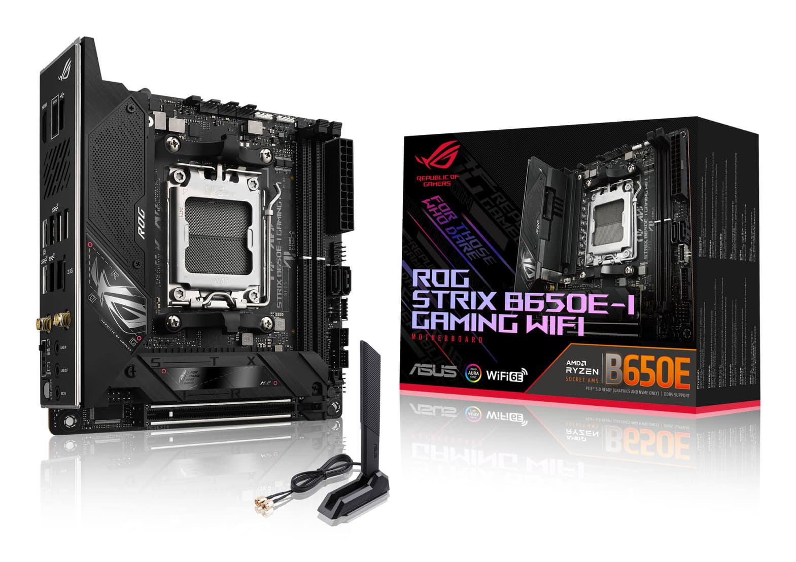 ASUS ROG STRIX B650E-I GAMING WIFI AMD B650 Emplacement AM5 mini ITX
