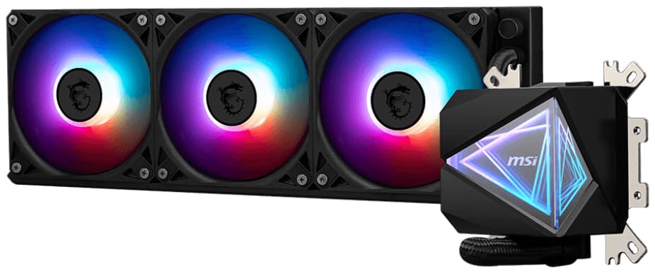 MSI MAG Coreliquid I360 Boitier PC Refroidisseur de liquide tout-en-un 12 cm Noir 1 pièce(s)