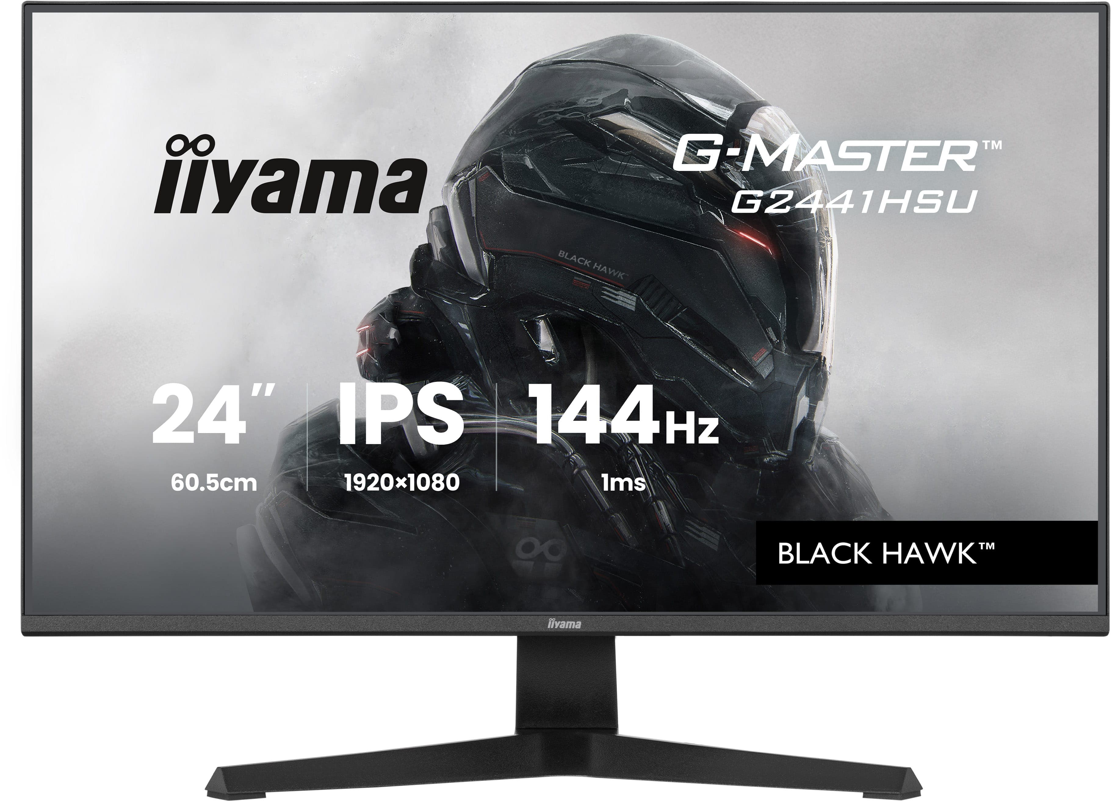 iiyama G2441HSU-B1 écran plat de PC 60,5 cm (23.8") 1920 x 1080 pixels