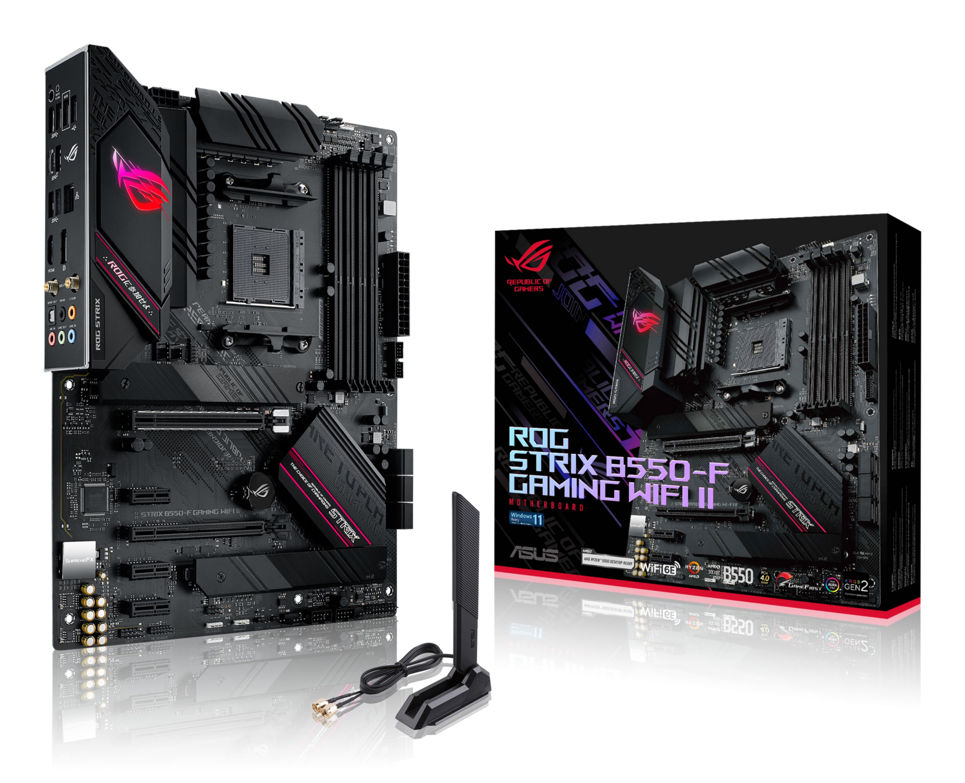 ASUS ROG STRIX B550-F GAMING WIFI II AMD B550 Emplacement AM4 ATX