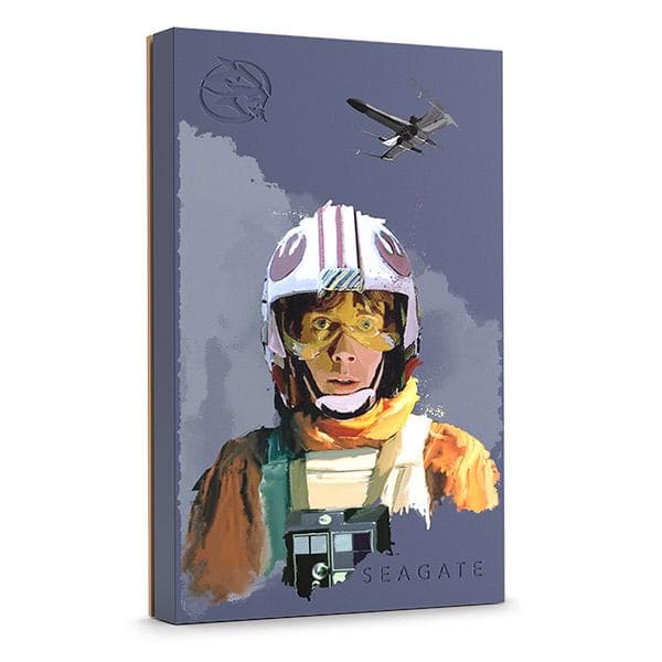 Seagate Game Drive Luke Skywalker™ Special Edition FireCuda disque dur externe 2 To 1.8" 3.2 Gen 1 (3.1 Gen 1) Noir