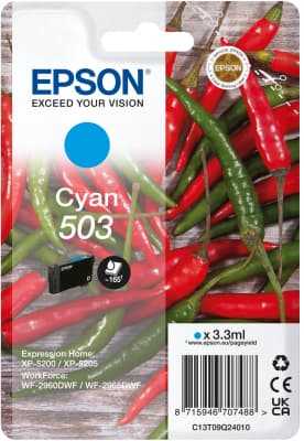 Epson 503 cartouche d'encre 1 pièce(s) Original Rendement standard Cyan
