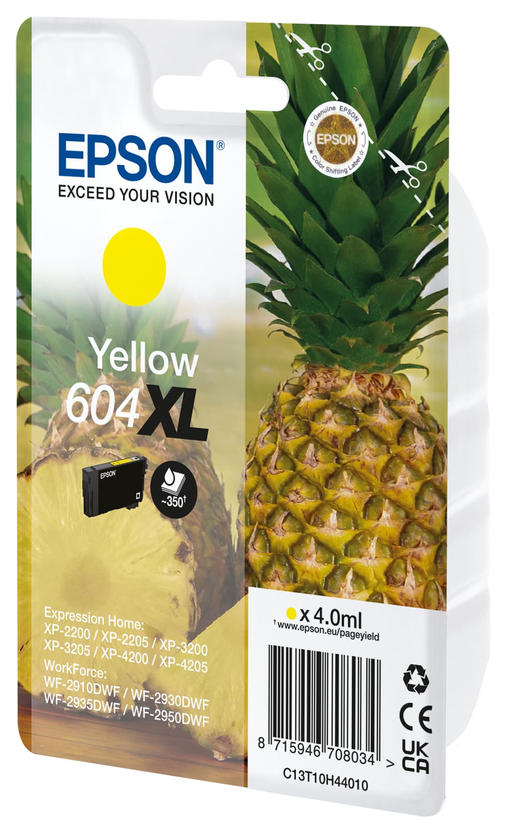 Epson 604XL cartouche d'encre 1 pièce(s) Original Jaune
