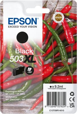 Epson 503XL cartouche d'encre 1 pièce(s) Original Rendement élevé (XL) Noir