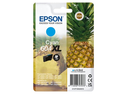 Epson 604XL cartouche d'encre 1 pièce(s) Original Rendement élevé (XL) Cyan
