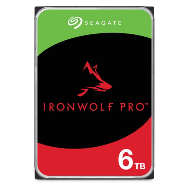 Seagate IronWolf Pro ST6000NT001 disque dur 6 To 7200 tr/min 256 Mo 3.5"