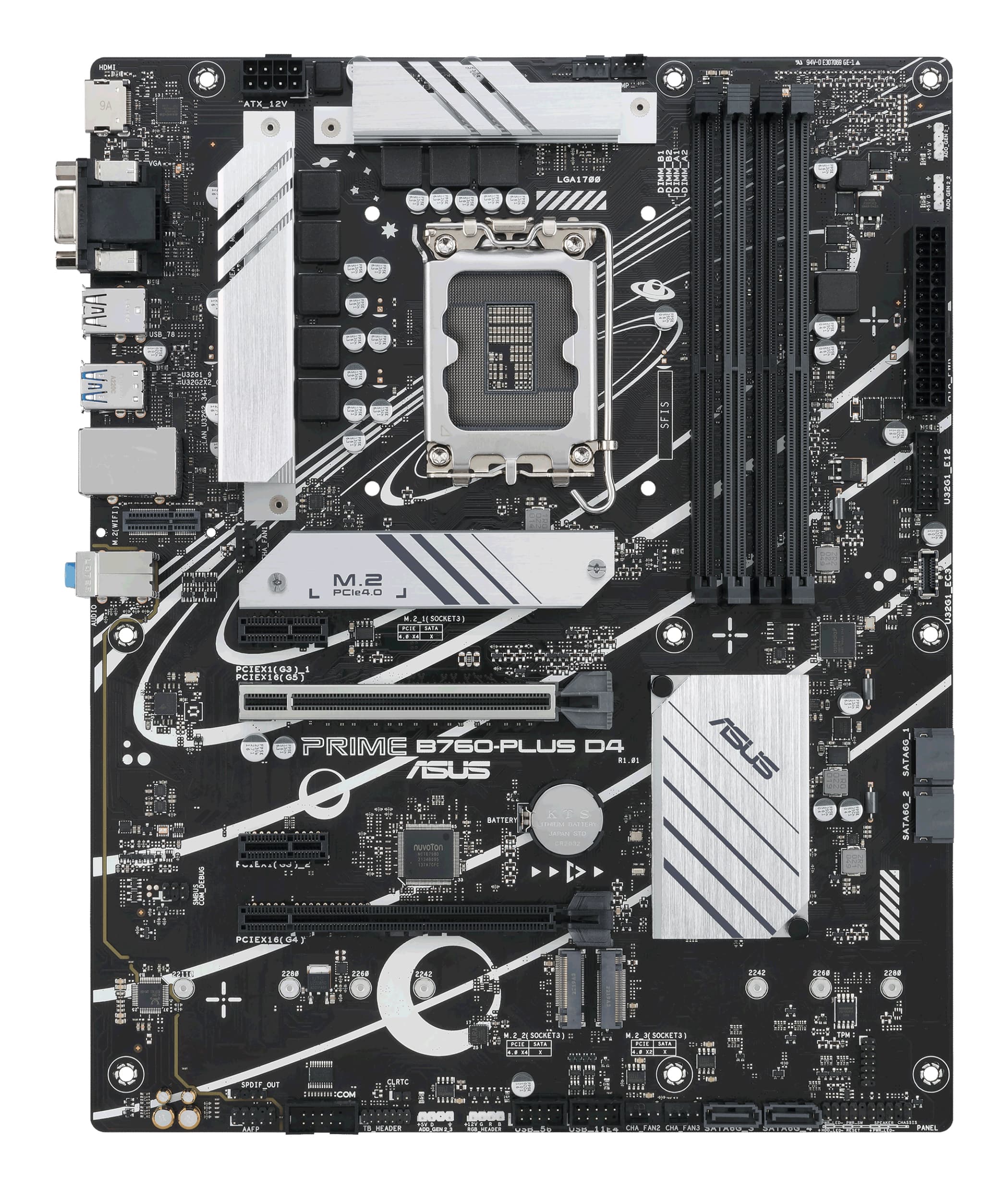 ASUS PRIME B760-PLUS D4 Intel B760 LGA 1700 ATX