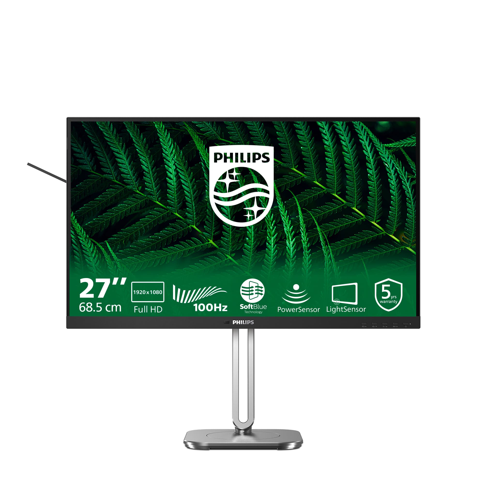 Philips 5000 series 27B2G5200/00 écran plat de PC 68,6 cm (27") 1920 x 1080 pixels Full HD LCD Anthracite