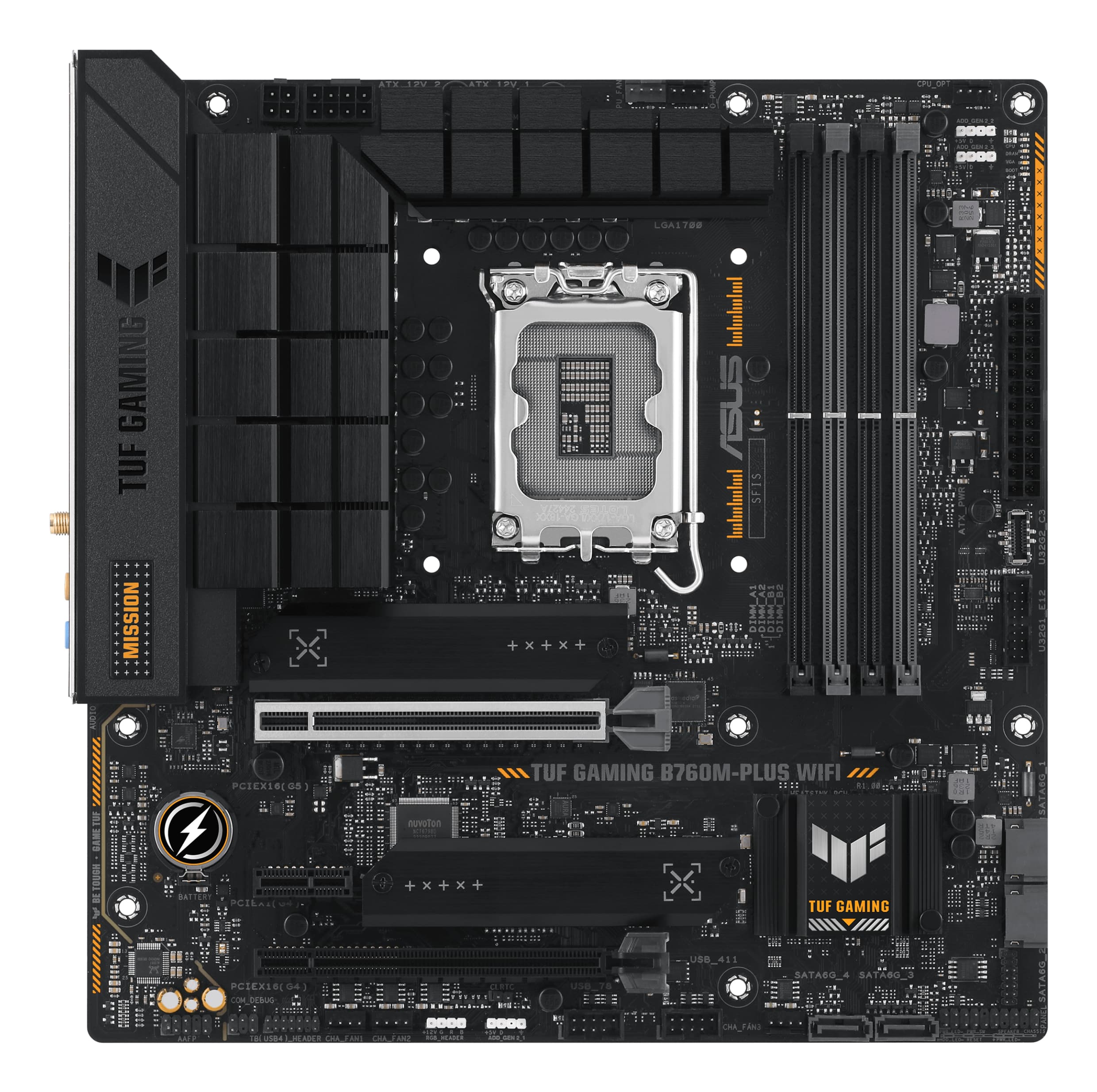 ASUS TUF GAMING B760M-PLUS Intel B760 LGA 1700 micro ATX
