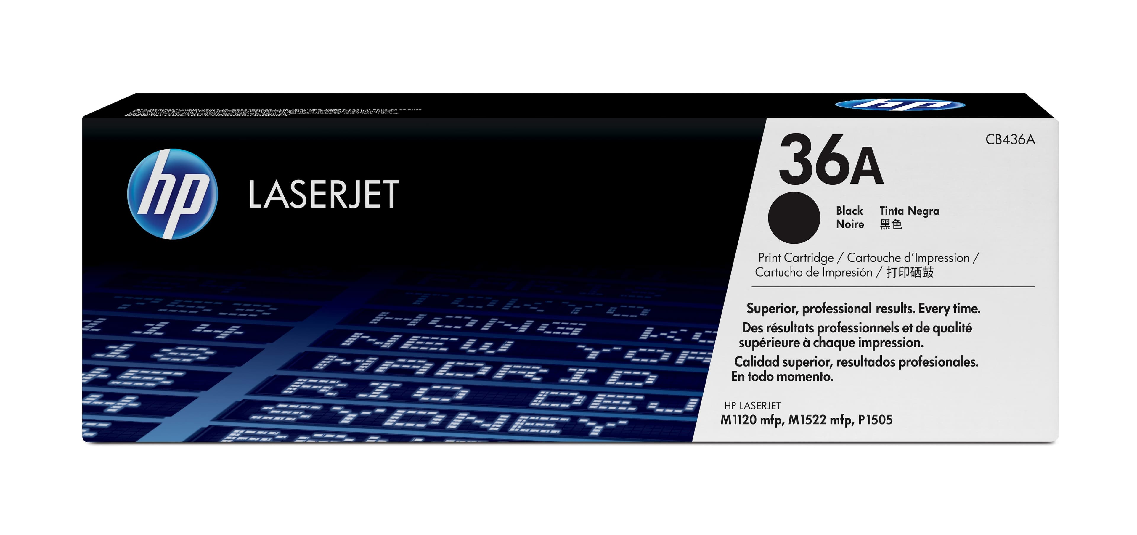HP 36A toner LaserJet noir authentique