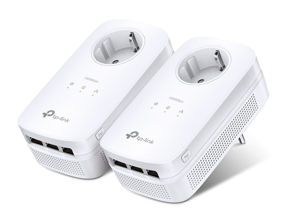 TP-Link TL-PA8030P KIT Adaptateur réseau CPL 1200 Mbit/s Ethernet/LAN Blanc 2 pièce(s)