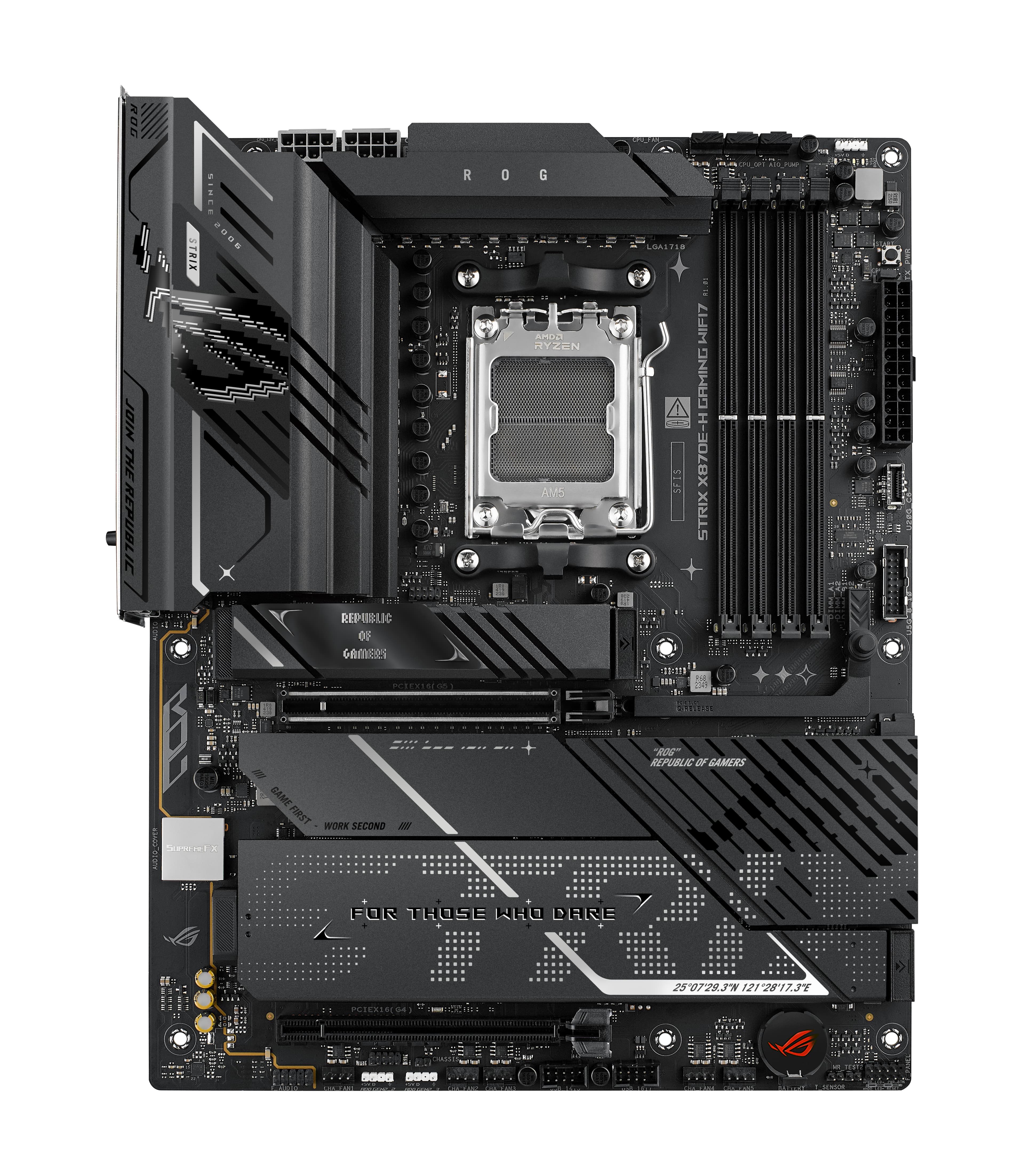 ASUS ROG STRIX X870E-H GAMING WIFI7 AMD X870E Emplacement AM5 ATX
