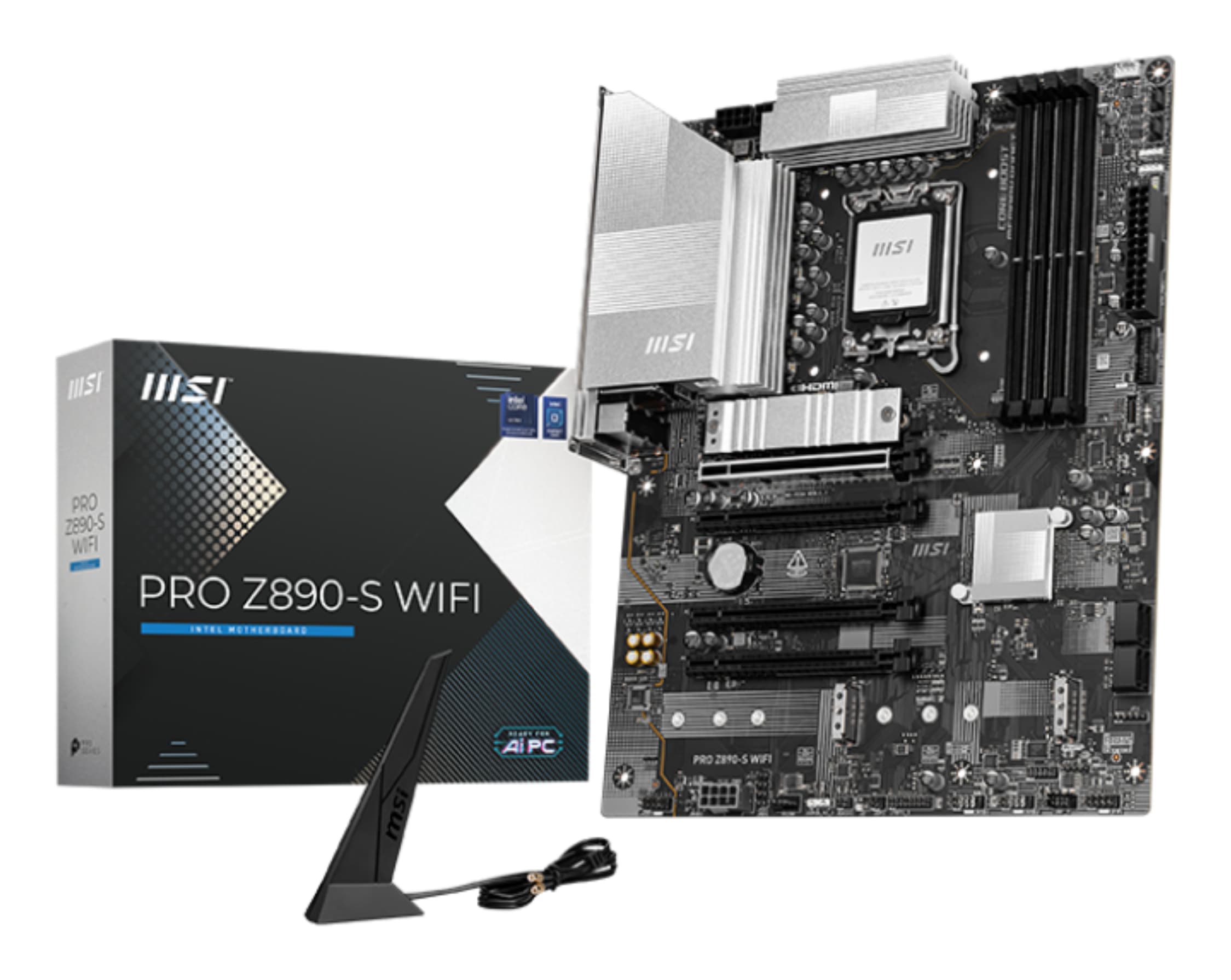 MSI PRO Z890-S WIFI carte mère Intel Z890 LGA 1851 (Socket V1) ATX