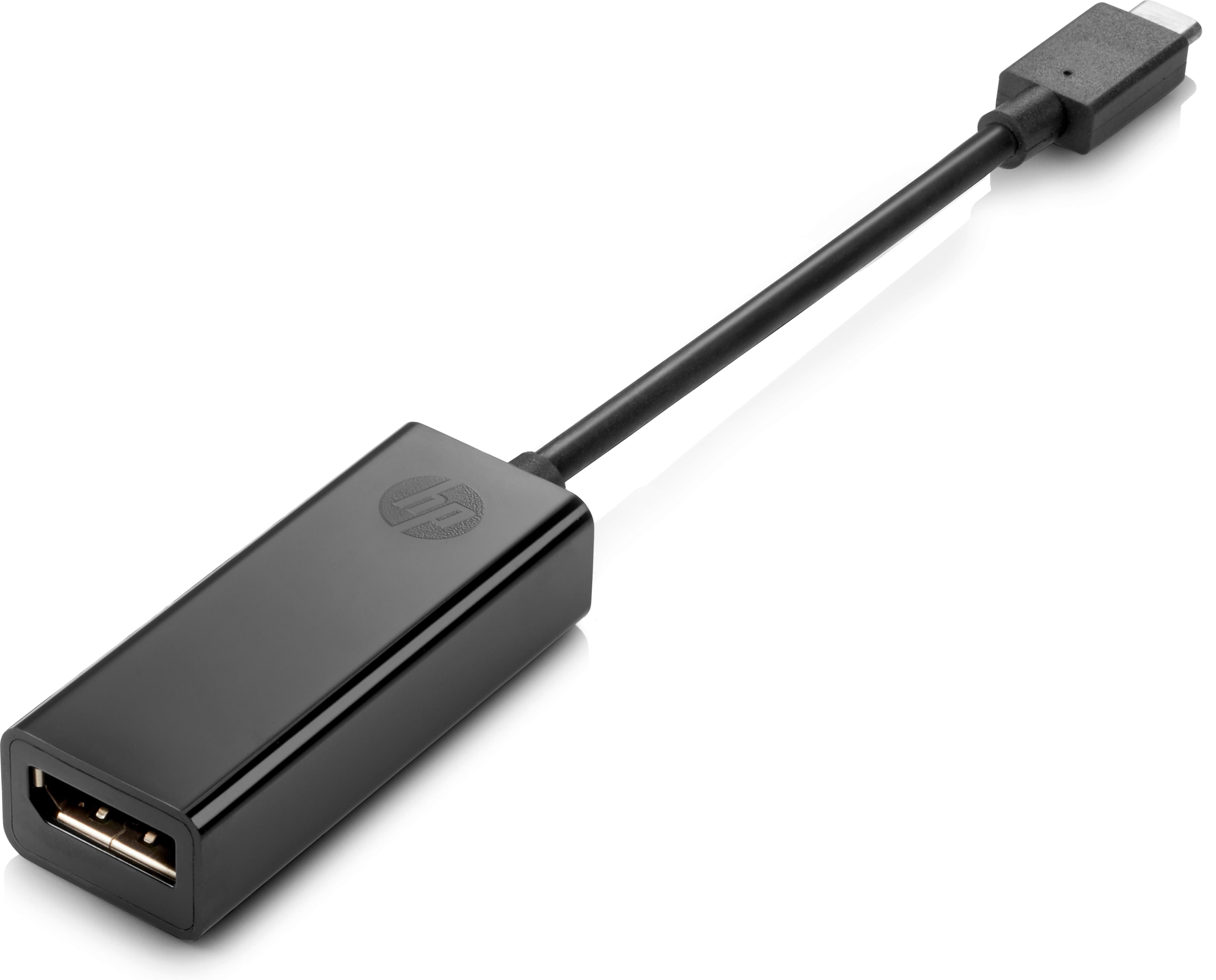 HP USB-C to DP Adapter adaptateur graphique USB Noir