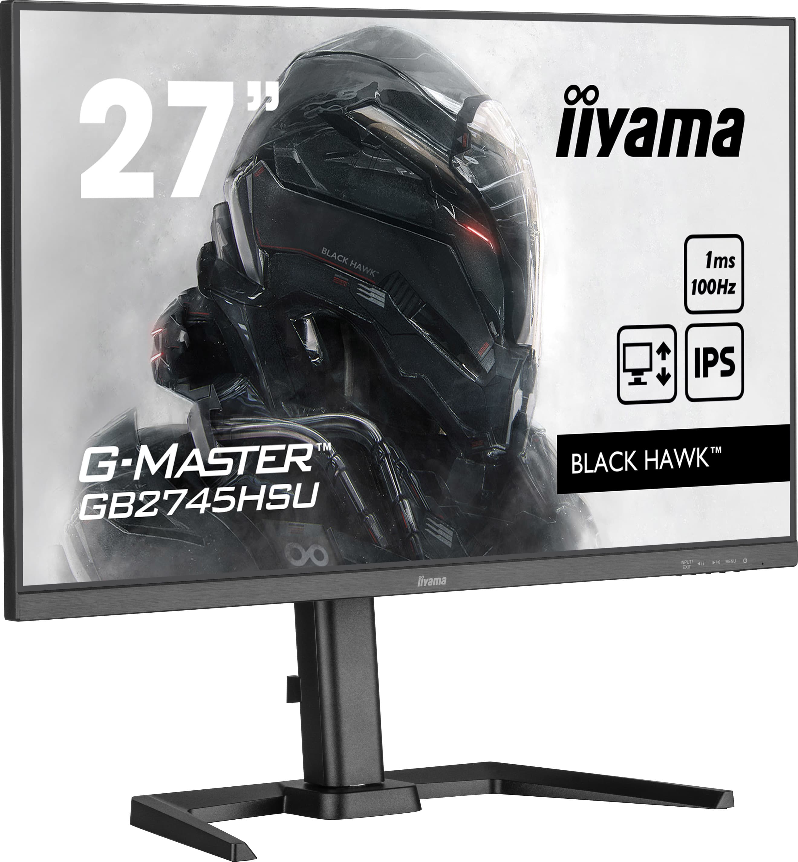 iiyama G-MASTER GB2745HSU-B2 écran plat de PC 68,6 cm (27") 1920 x 1080 pixels Full HD LED Noir
