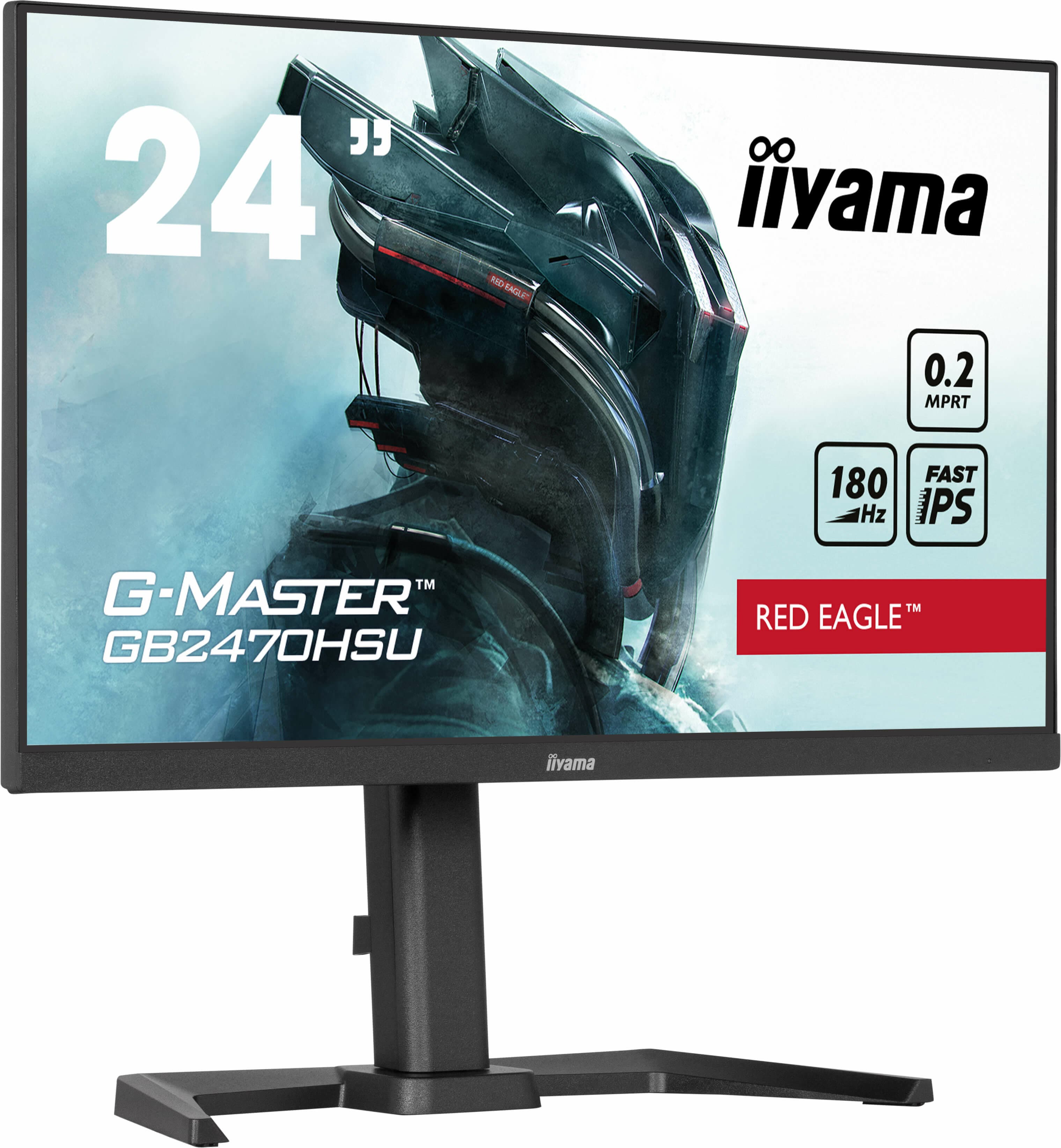 iiyama G-MASTER GB2470HSU-B6 écran plat de PC 60,5 cm (23.8") 1920 x 1080 pixels Full HD LCD Noir
