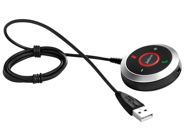 Jabra Evolve 80 Link MS télécommande Avec fil Acoustique Appuyez sur les boutons