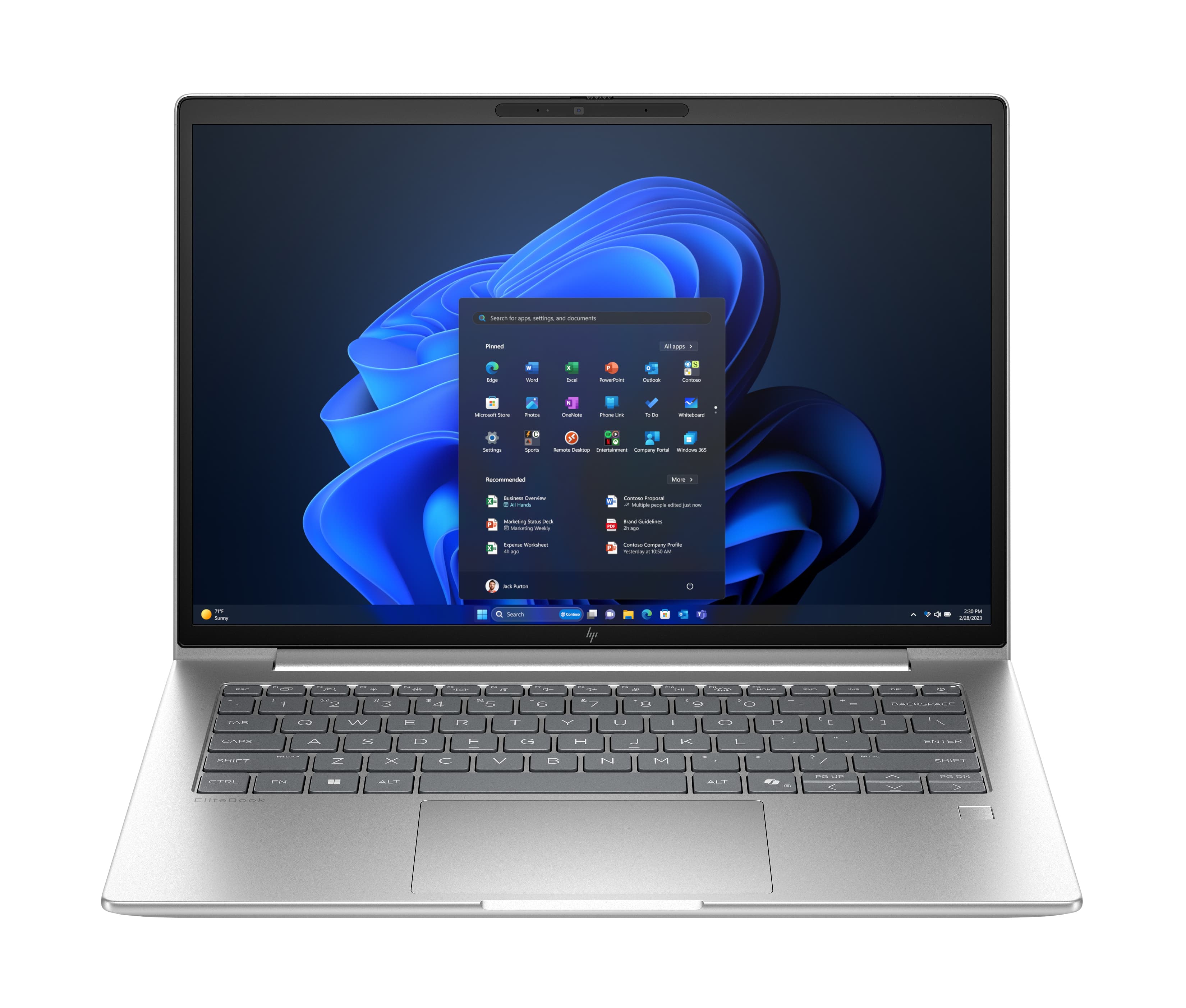 HP EliteBook 6 G1a AI PC Wolf Pro Security Edition AMD Ryzen™ 5 230 Ordinateur portable 35,6 cm (14") WUXGA 16 Go DDR5-SDRAM 512 Go SSD Wi-Fi 7 (802.11be) Windows 11 Pro Argent