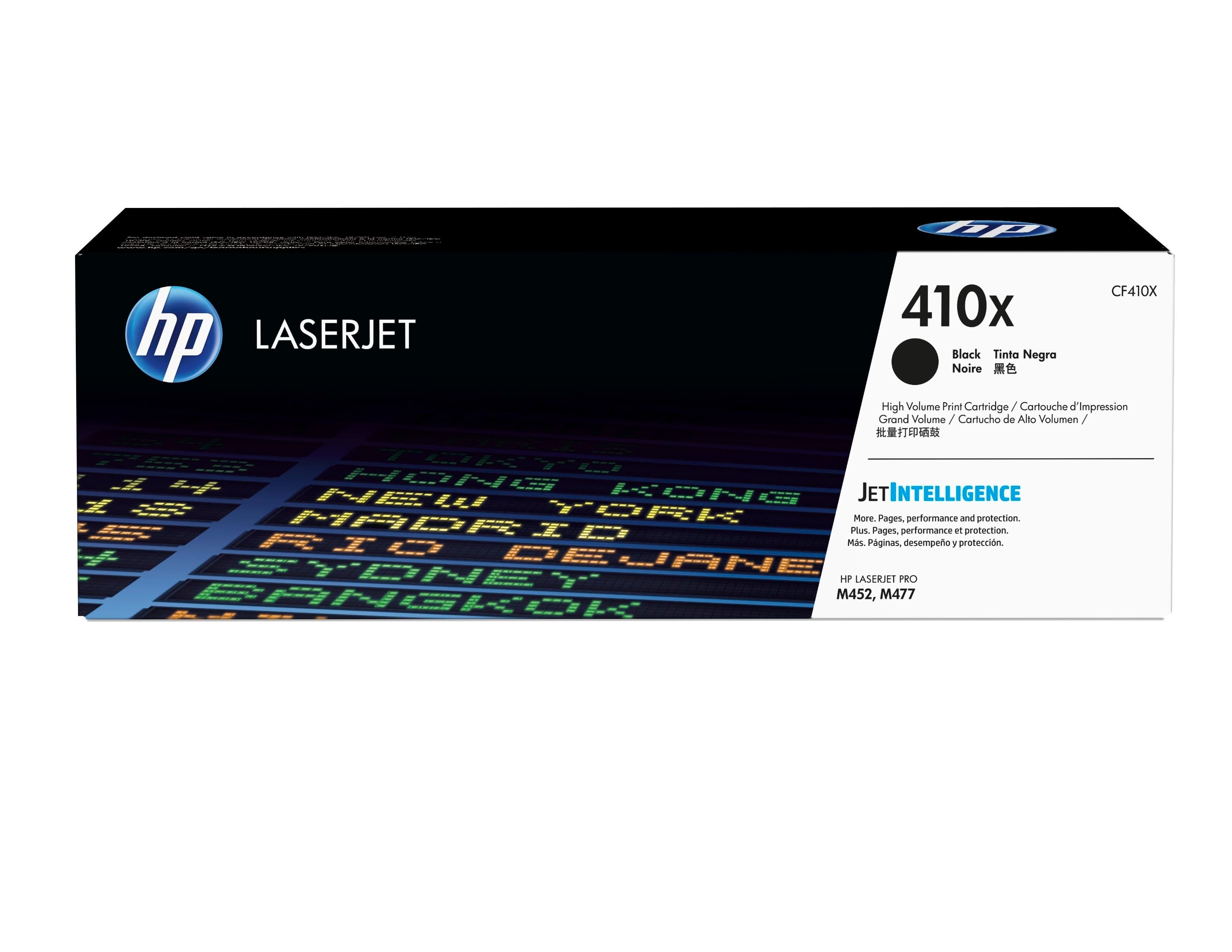 HP 410X toner LaserJet noir grande capacité authentique