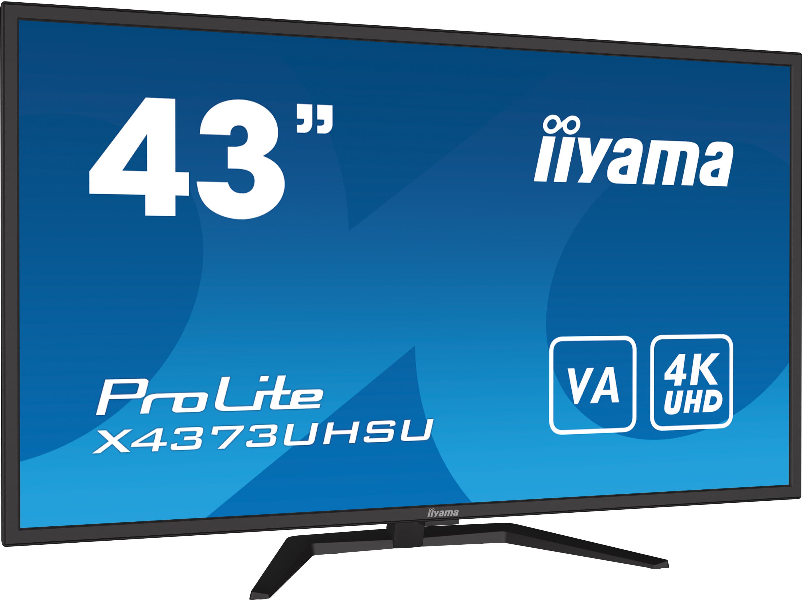 iiyama ProLite X4373UHSU-B1 écran plat de PC 108 cm (42.5") 3840 x 2160 pixels 4K Ultra HD Noir