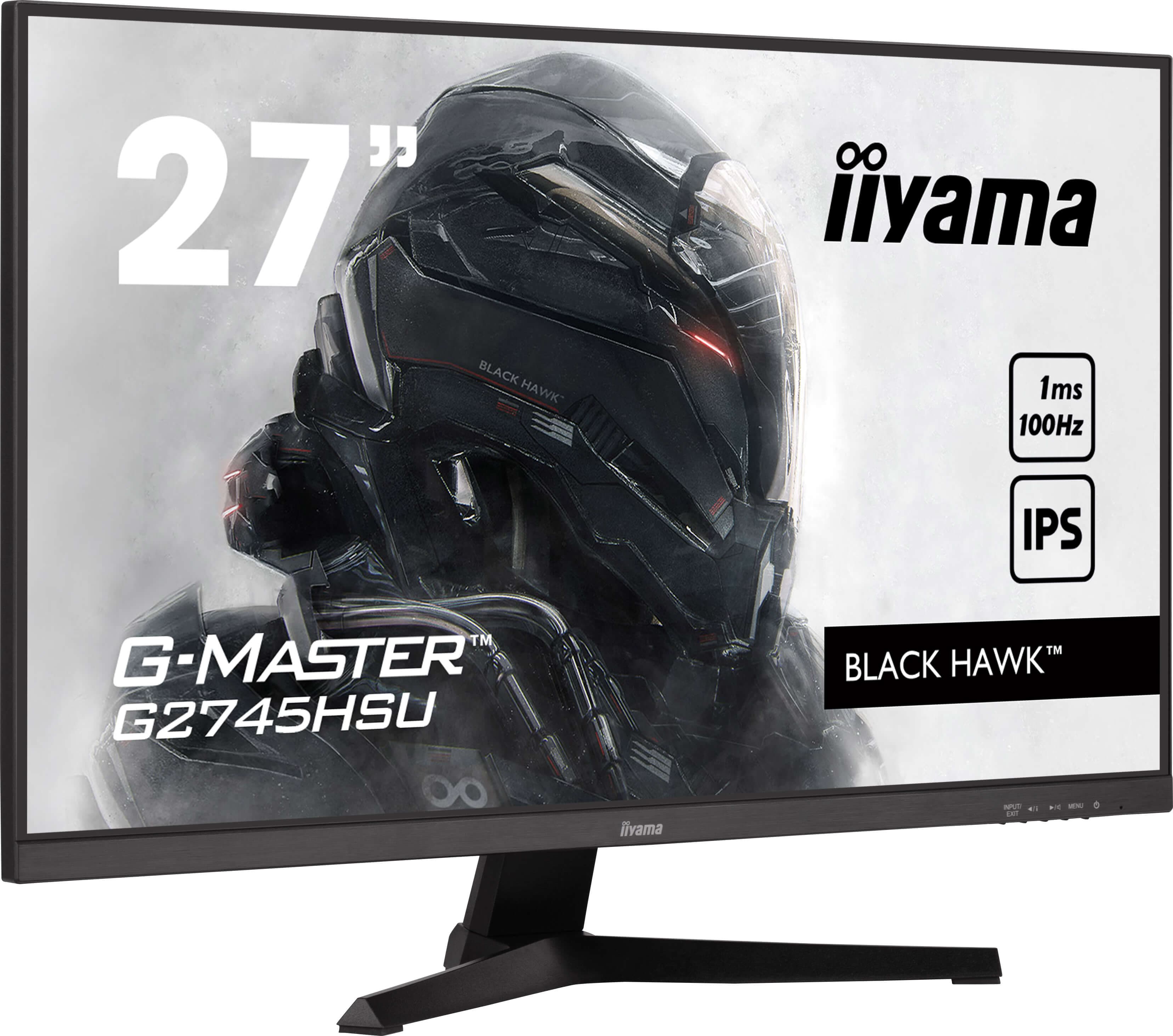 iiyama G-MASTER G2745HSU-B2 écran plat de PC 68,6 cm (27") 1920 x 1080 pixels Full HD LED Noir