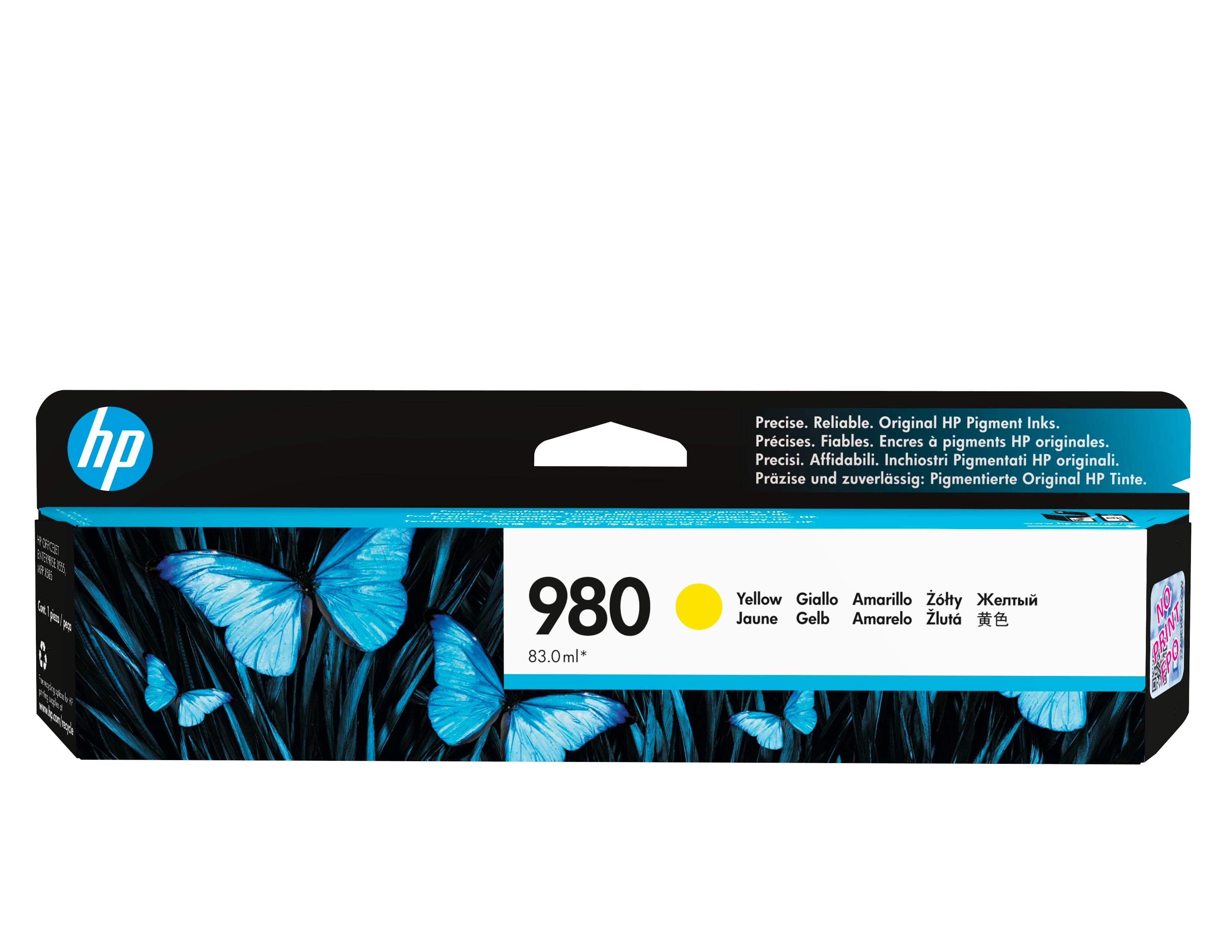 HP 980 Cartouche d'encre jaune authentique