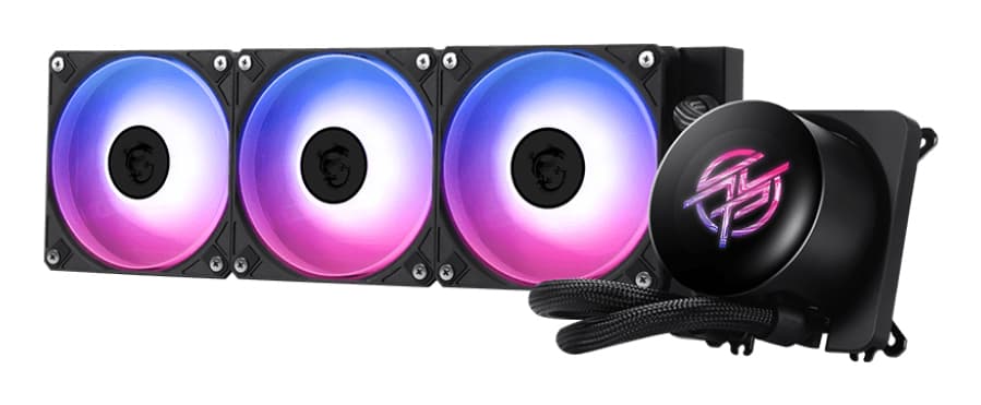 MSI MPG CORELIQUID P13 système de refroidissement d’ordinateur Processeur Refroidisseur de liquide tout-en-un 12 cm Noir 1 pièce(s)