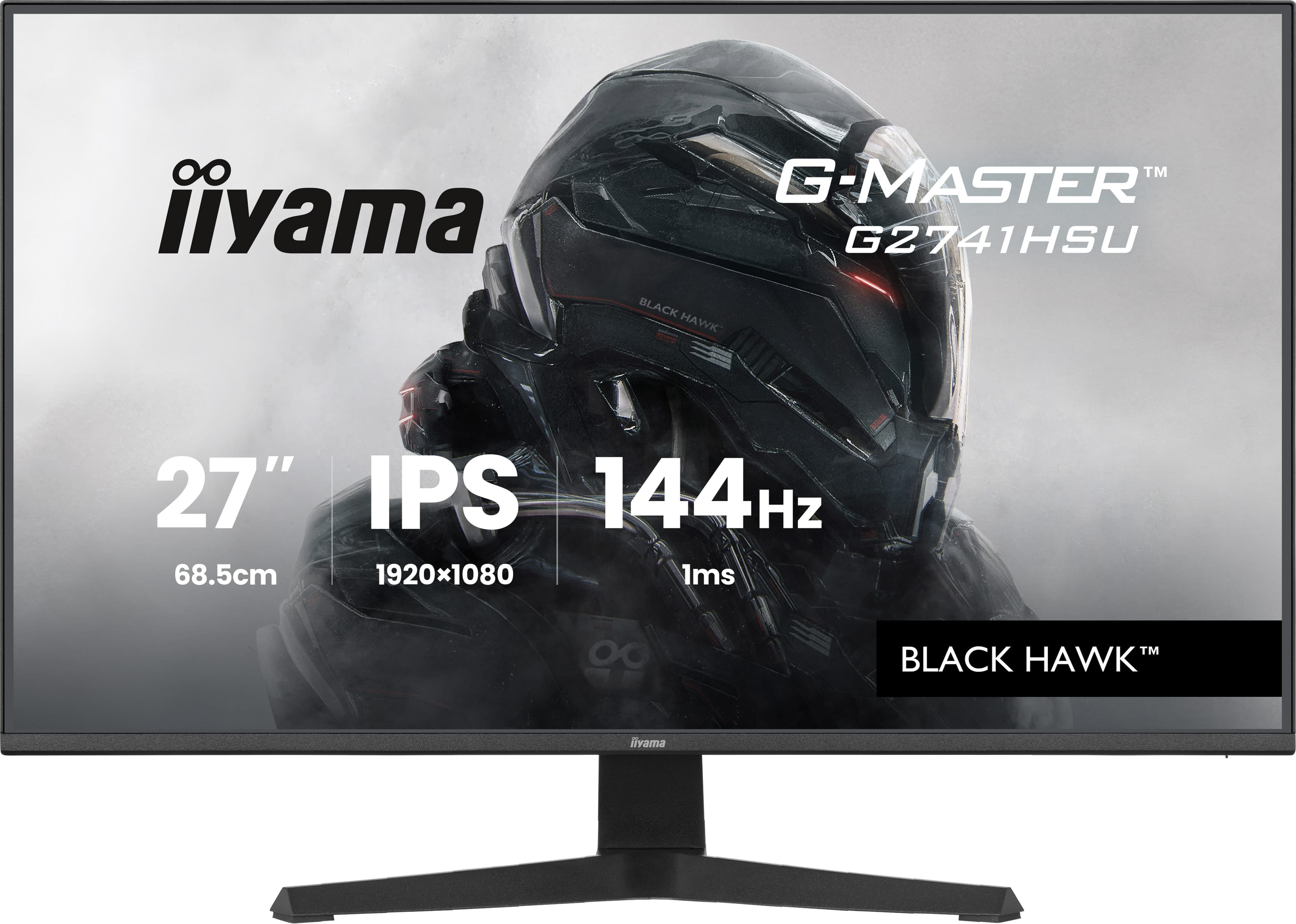 iiyama G-MASTER G2741HSU-B1 écran plat de PC 68,6 cm (27") 1920 x 1080 pixels Full HD Noir