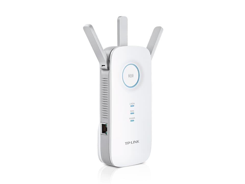 TP-Link RE450 prolongateur réseau Émetteur réseau Blanc 10, 100, 1000 Mbit/s