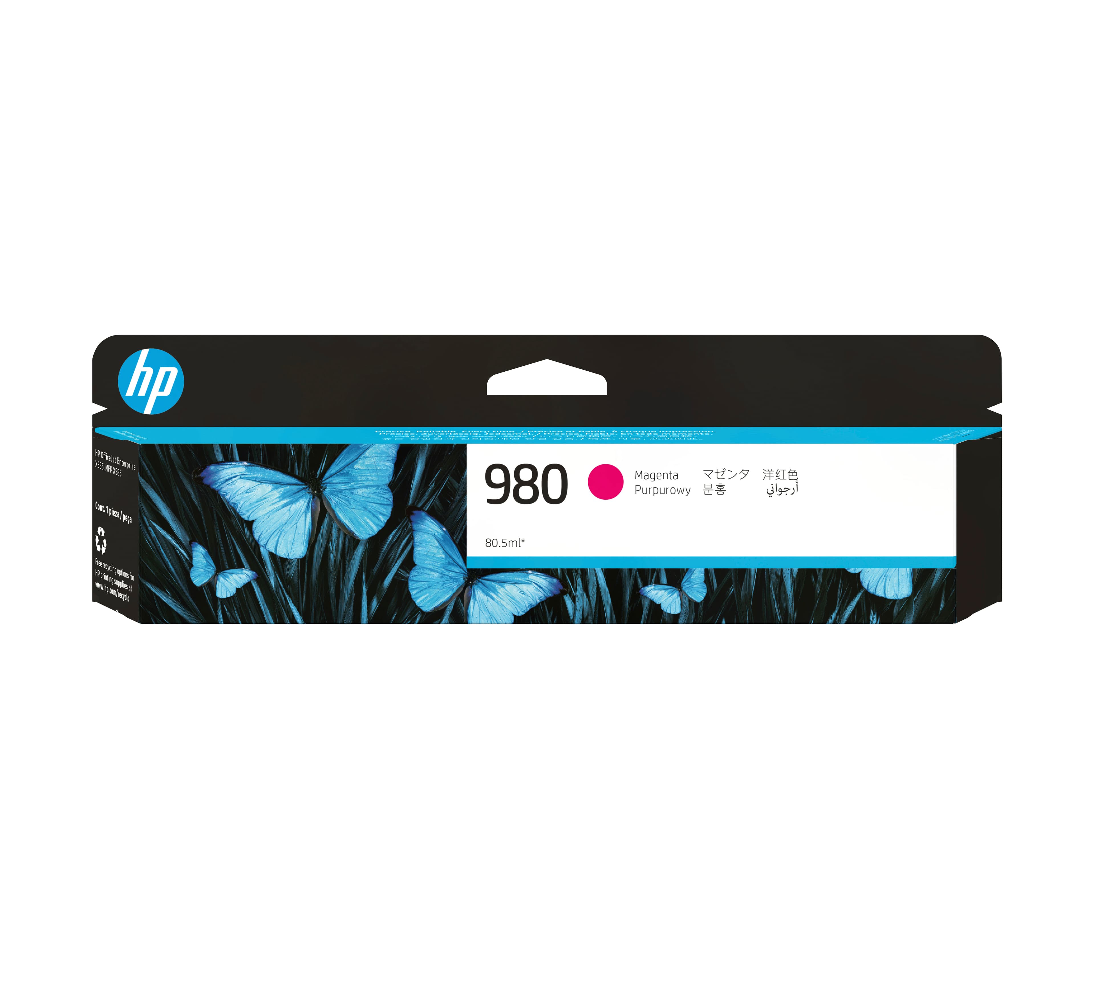 HP 980 Cartouche d'encre magenta authentique