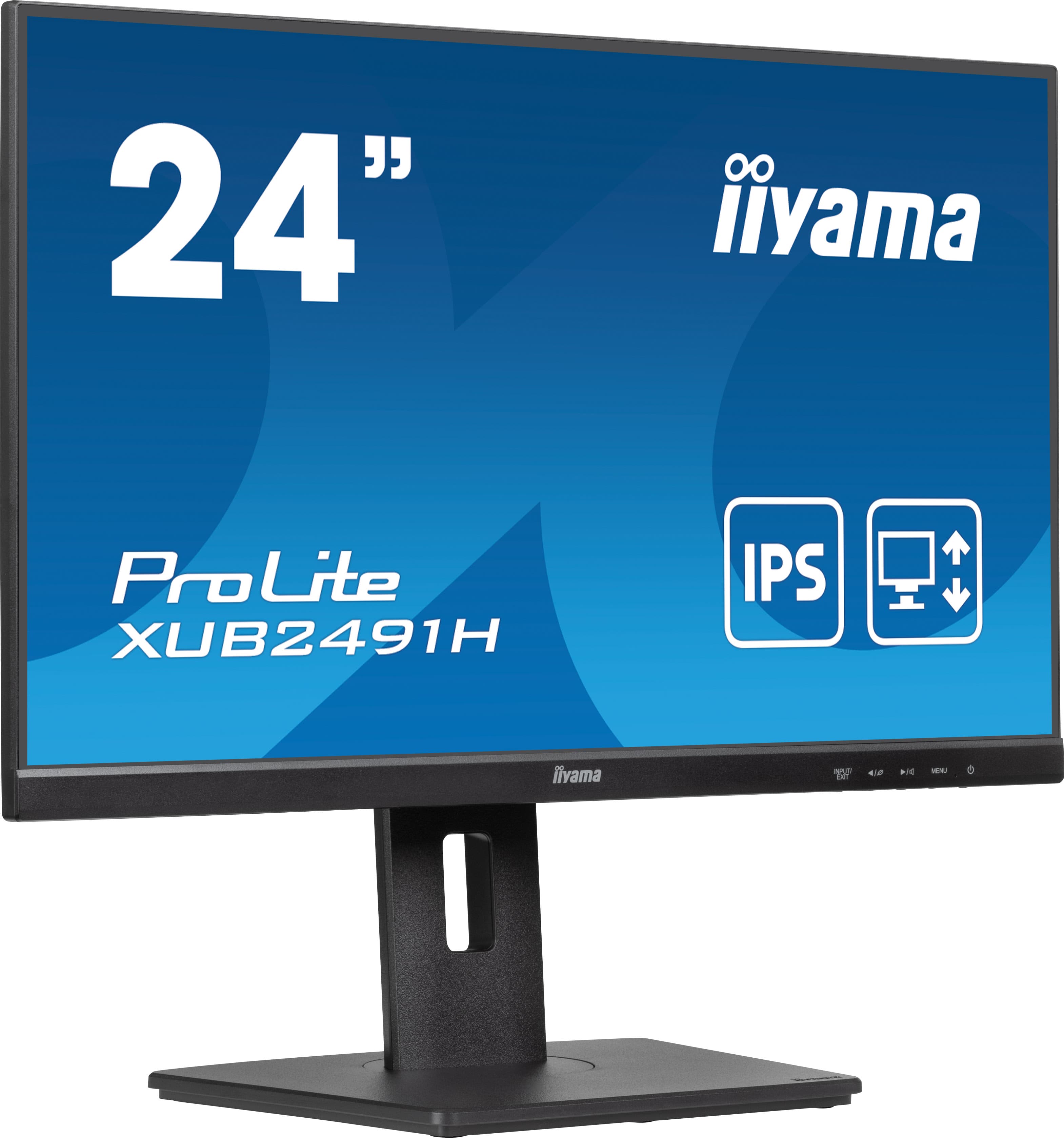 iiyama ProLite XUB2491H-B1 écran plat de PC 60,5 cm (23.8") 1920 x 1080 pixels Full HD LED Noir