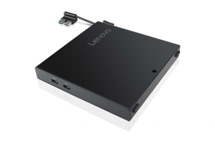 Lenovo 4XH0N06924 station d'accueil Avec fil USB 2.0 Noir