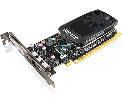 Lenovo 4X60N86657 carte graphique NVIDIA Quadro P400 2 Go GDDR5