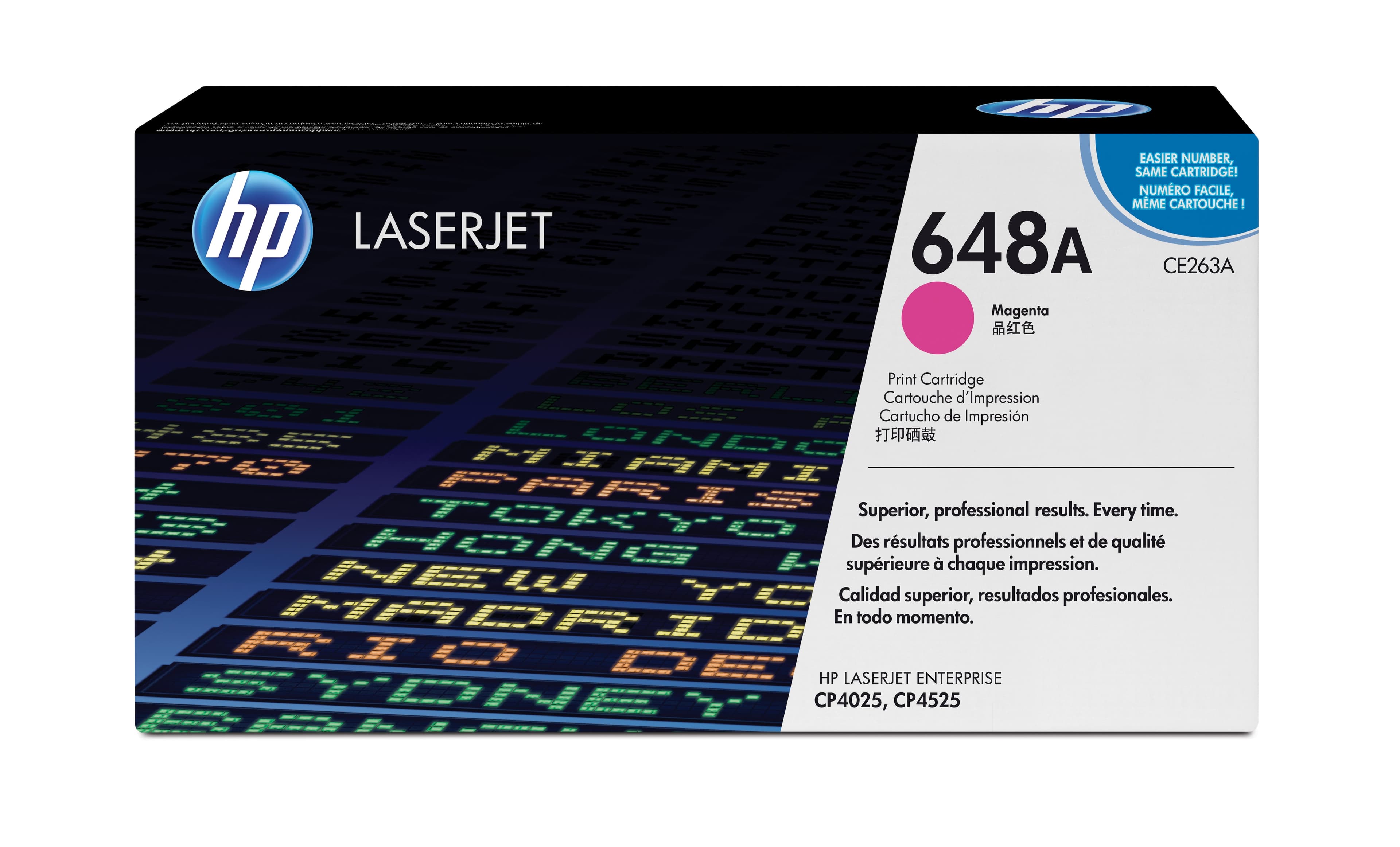 HP 648A toner LaserJet magenta authentique