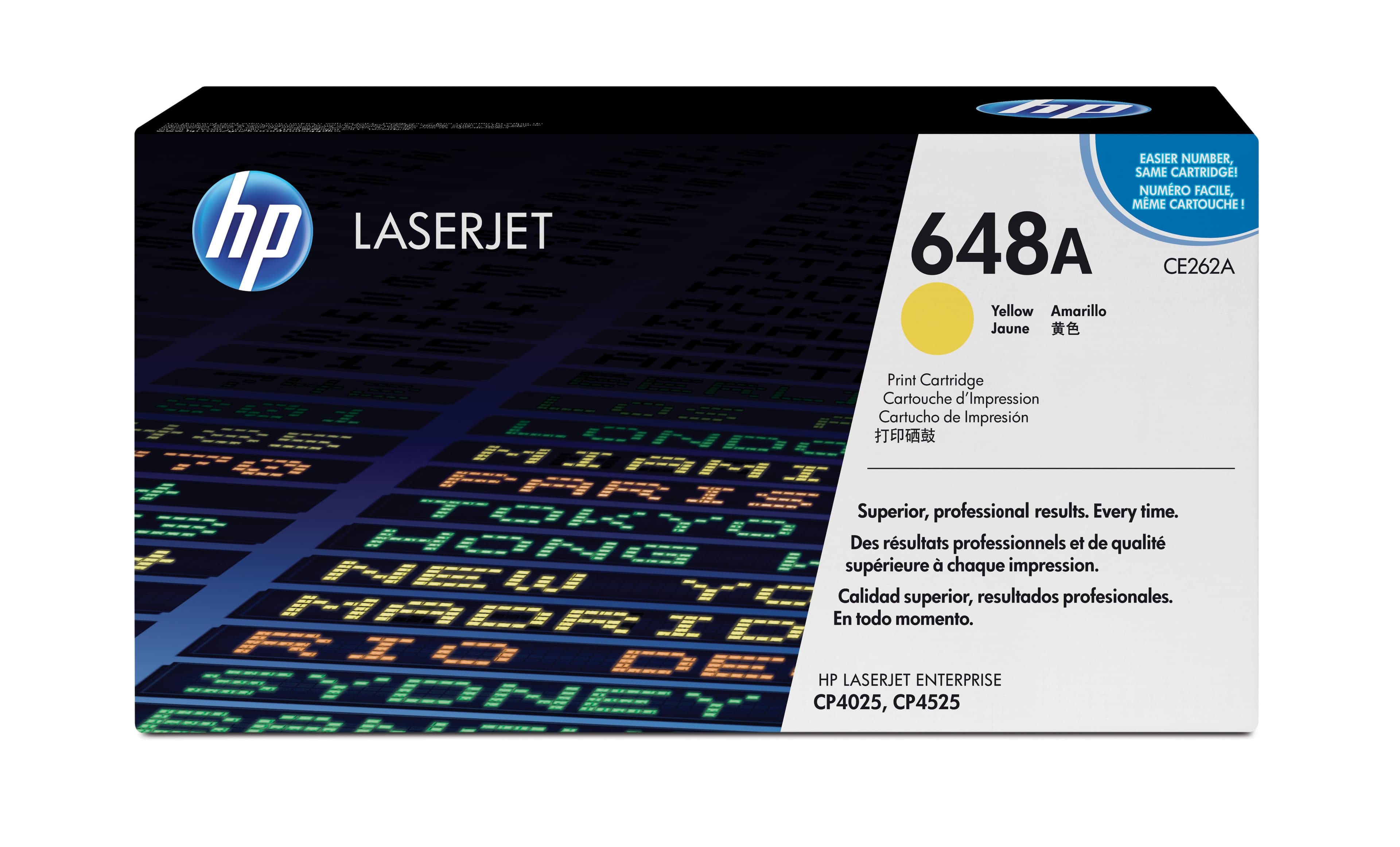 HP 648A toner LaserJet jaune authentique