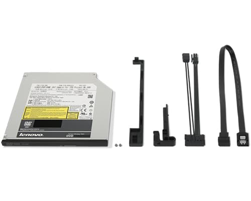 Lenovo 4XA0Q13112 lecteur de disques optiques Interne DVD-ROM Noir, Argent
