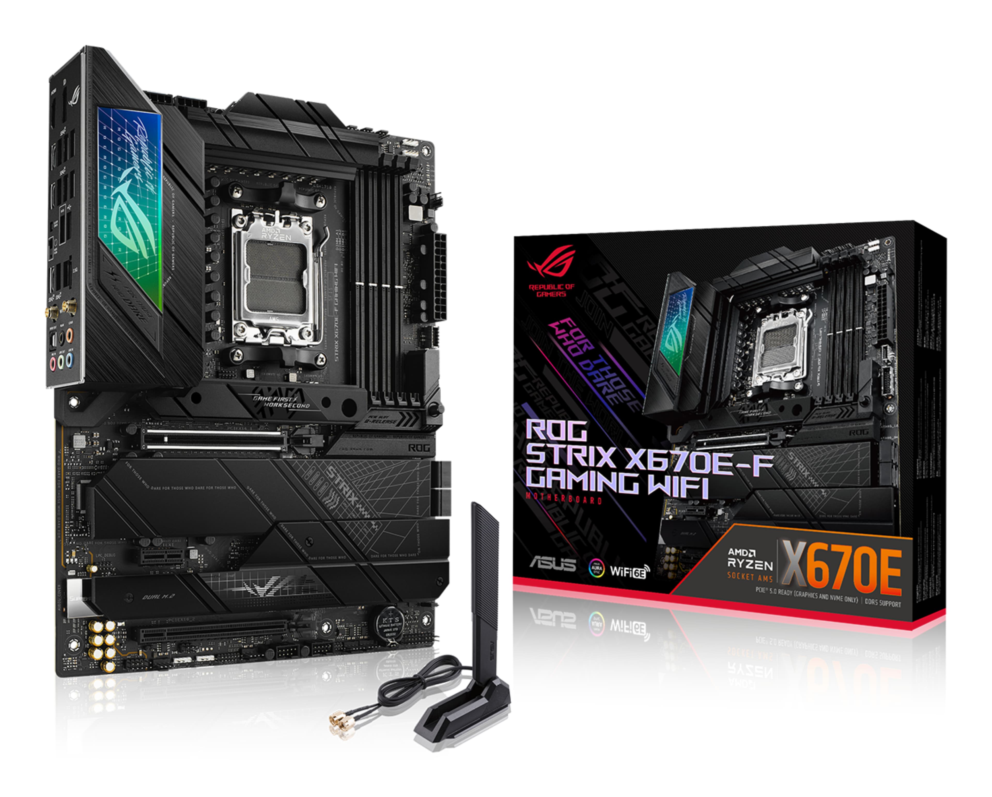 ASUS ROG STRIX X670E-F GAMING WIFI AMD X670 Emplacement AM5 ATX