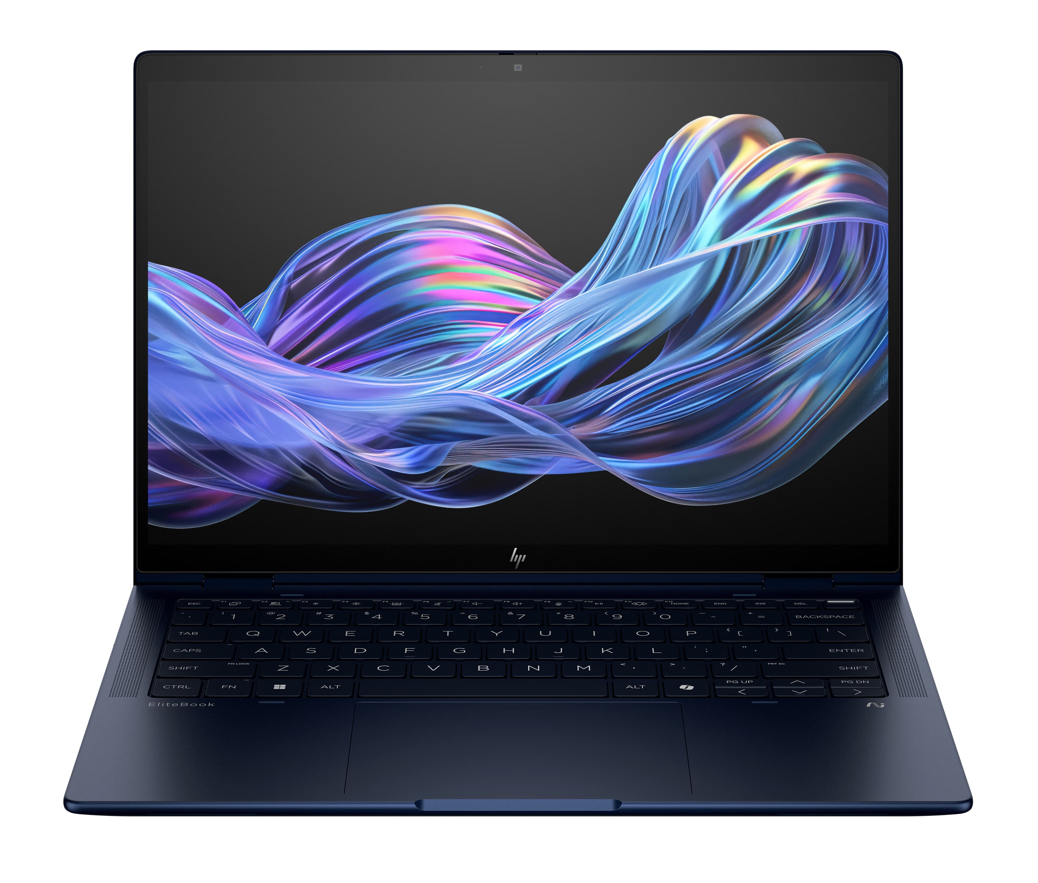 HP EliteBook X Flip G1i Next Gen AI Wolf Pro Security Edition Copilot+ PC Intel Core Ultra 5 228V Hybride (2-en-1) 35,6 cm (14") Écran tactile WUXGA 32 Go LPDDR5x-SDRAM 512 Go SSD Wi-Fi 7 (802.11be) Windows 11 Pro Bleu