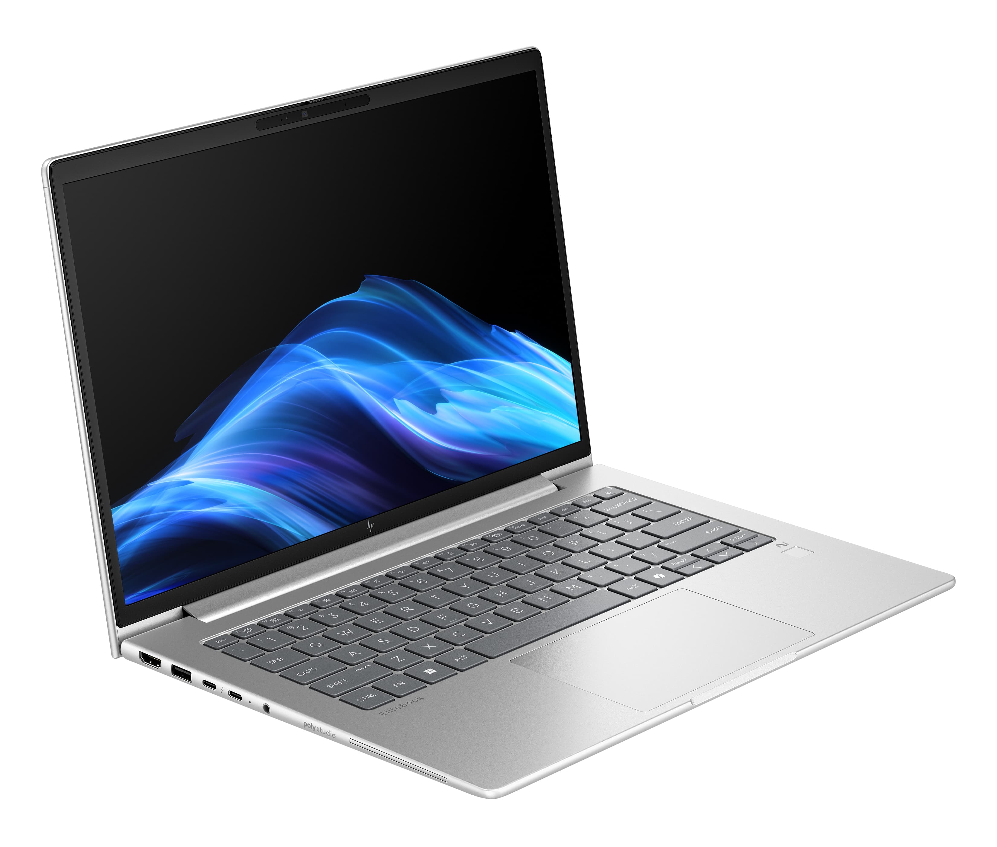 HP EliteBook 6 G1a Next Gen AI PC Wolf Pro Security Edition Copilot+ PC AMD Ryzen AI 5 340 Ordinateur portable 35,6 cm (14") WUXGA 32 Go DDR5-SDRAM 512 Go SSD Wi-Fi 7 (802.11be) Windows 11 Pro Argent