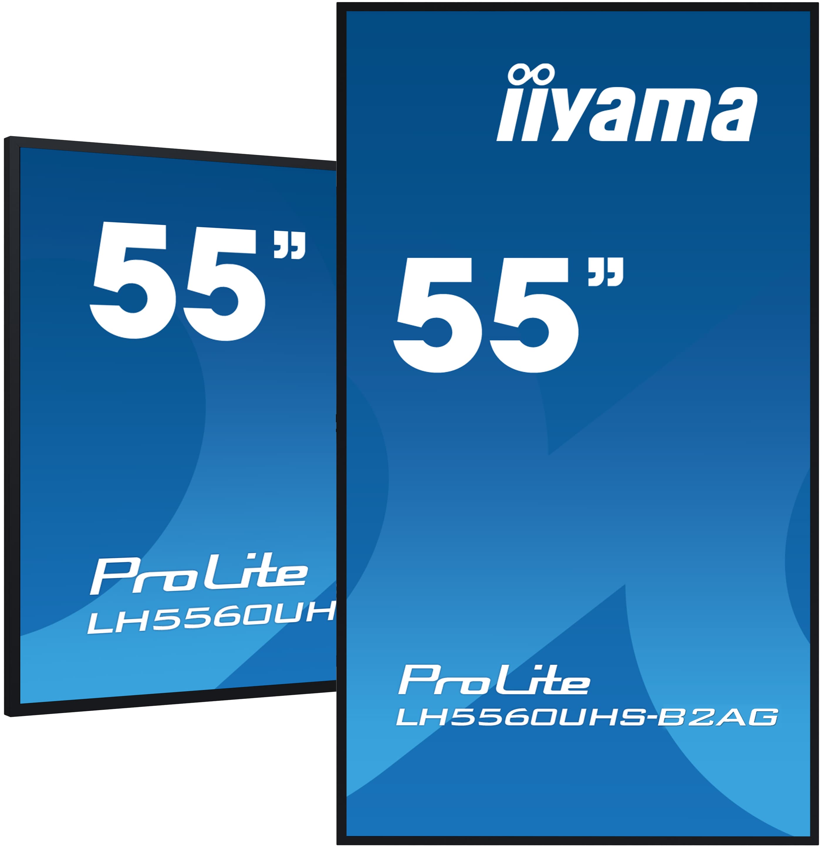 iiyama LH5560UHS-B2AG Écran d'affichage dynamique Carte A numérique 138,7 cm (54.6") LED Wifi 500 cd/m² 4K Ultra HD Noir Intégré dans le processeur Android 11 24/7