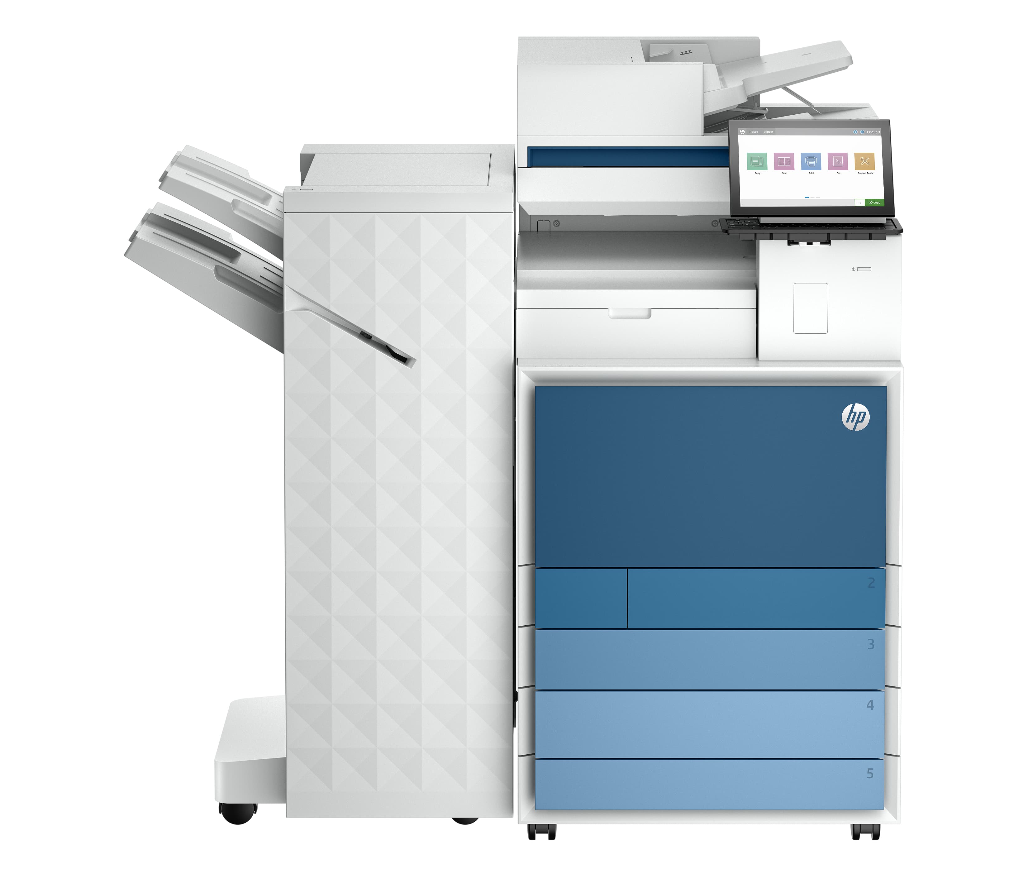 HP LaserJet Enterprise 8801Z+ Multifunction Couleur Imprimante, Uniquement Ethernet; Duplex; copieur, scanner
