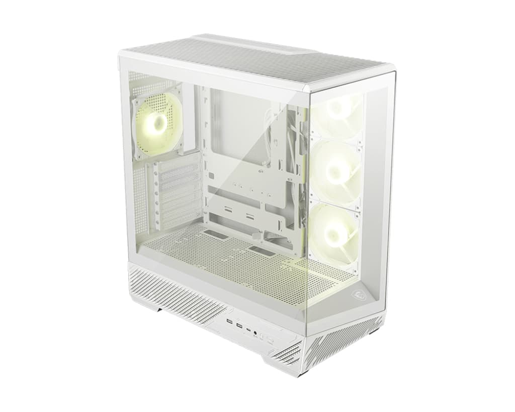 MSI MAG PANO 130R PZ WHITE unité centrale Midi Tower Blanc