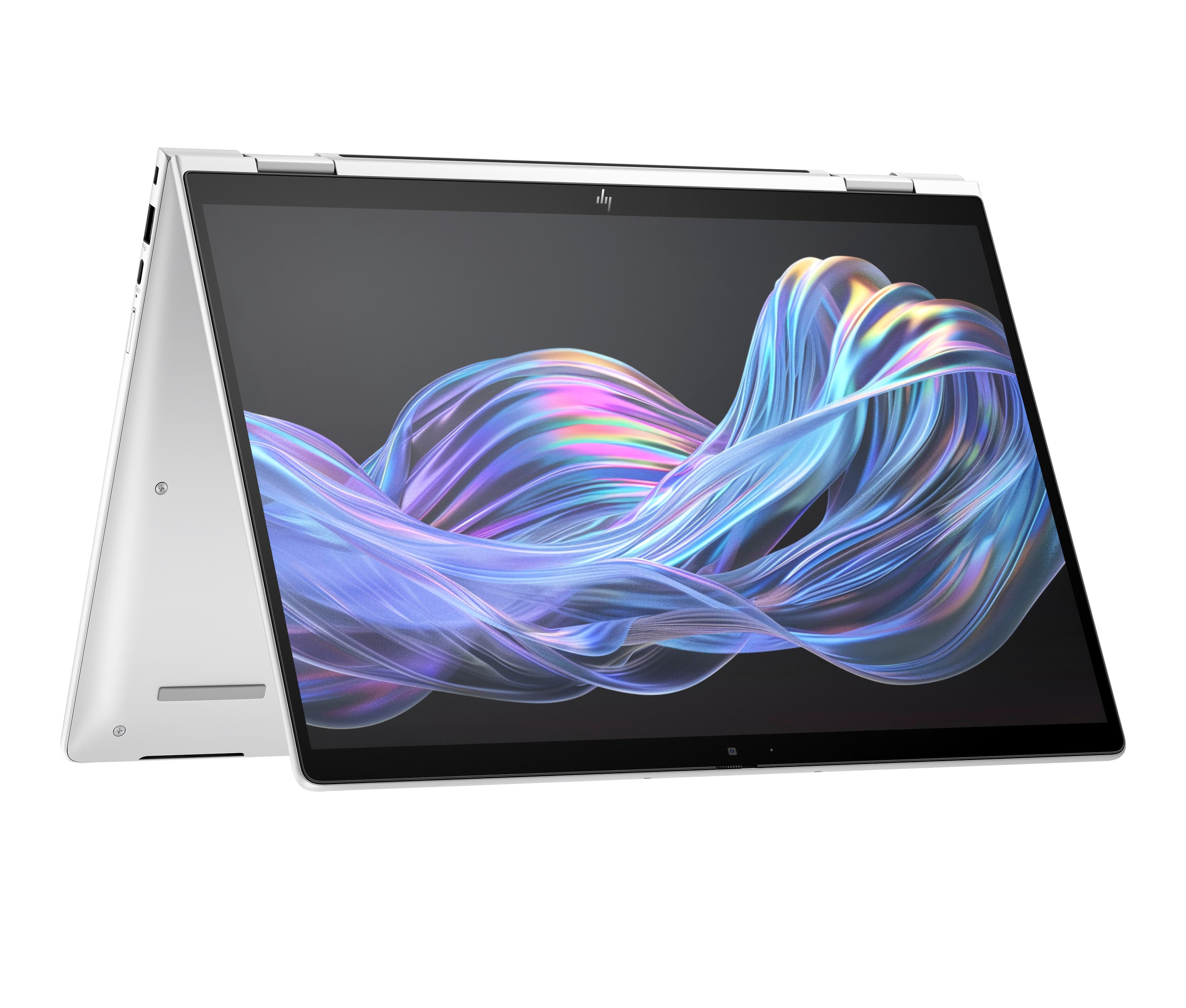 HP EliteBook X Flip G1i Next Gen AI PC Wolf Pro Security Edition Copilot+ PC Intel Core Ultra 5 226V Hybride (2-en-1) 35,6 cm (14") Écran tactile WUXGA 16 Go LPDDR5x-SDRAM 512 Go SSD Wi-Fi 7 (802.11be) Windows 11 Pro Argent
