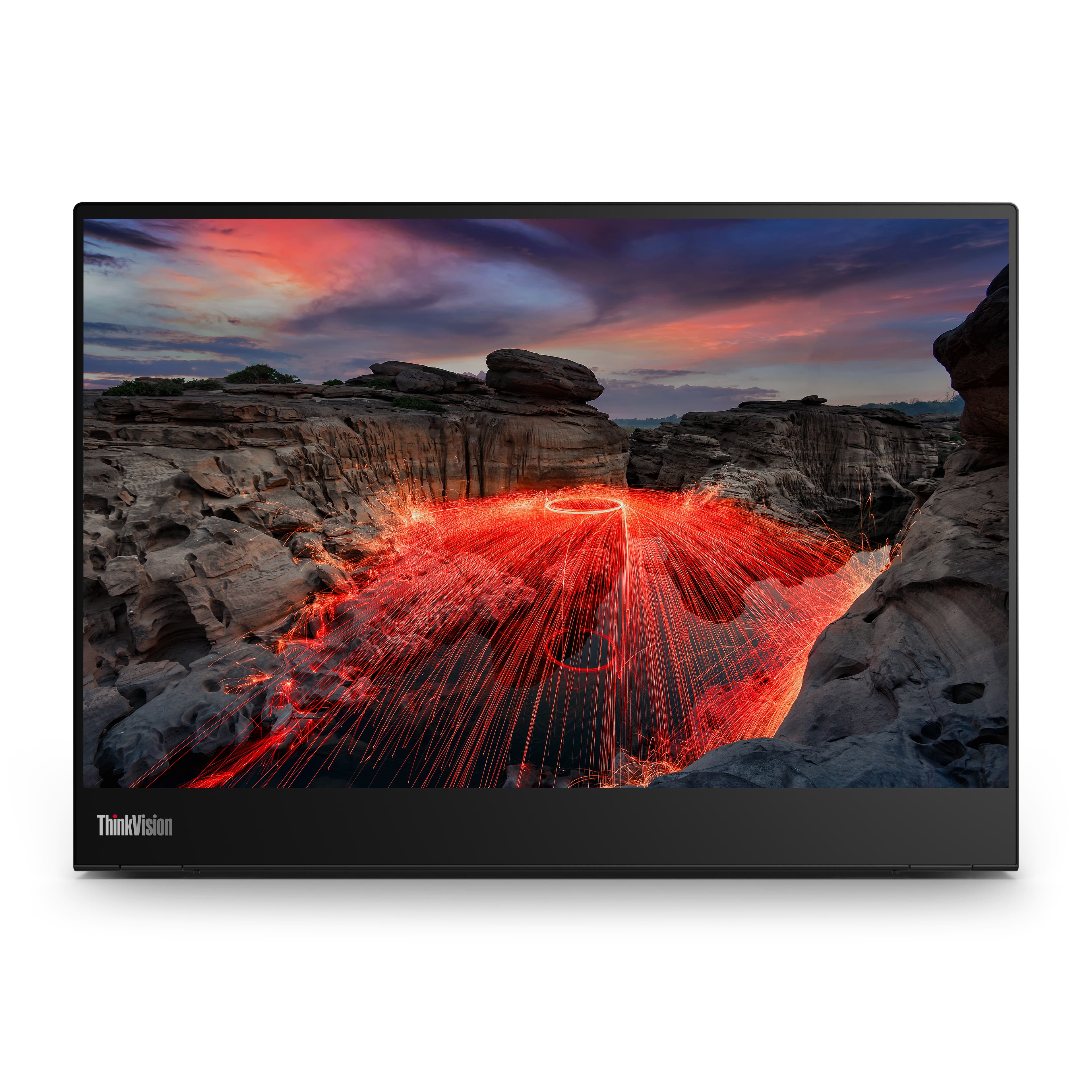 Lenovo ThinkVision M14t Gen 2 écran plat de PC 35,6 cm (14") 2240 x 1400 pixels 2.2K LED Écran tactile Noir