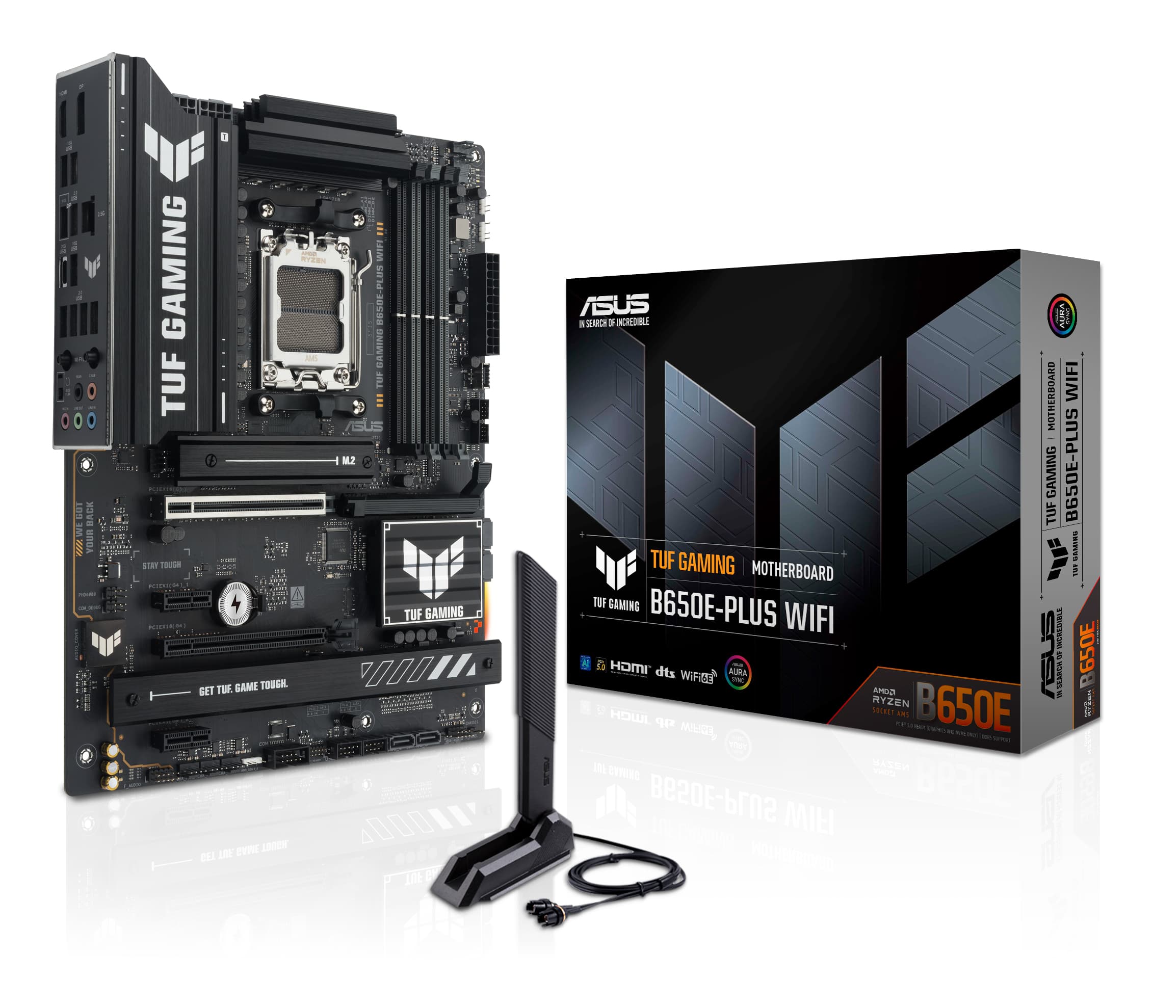 ASUS TUF GAMING B650E-PLUS WIFI AMD B650 Emplacement AM5 ATX
