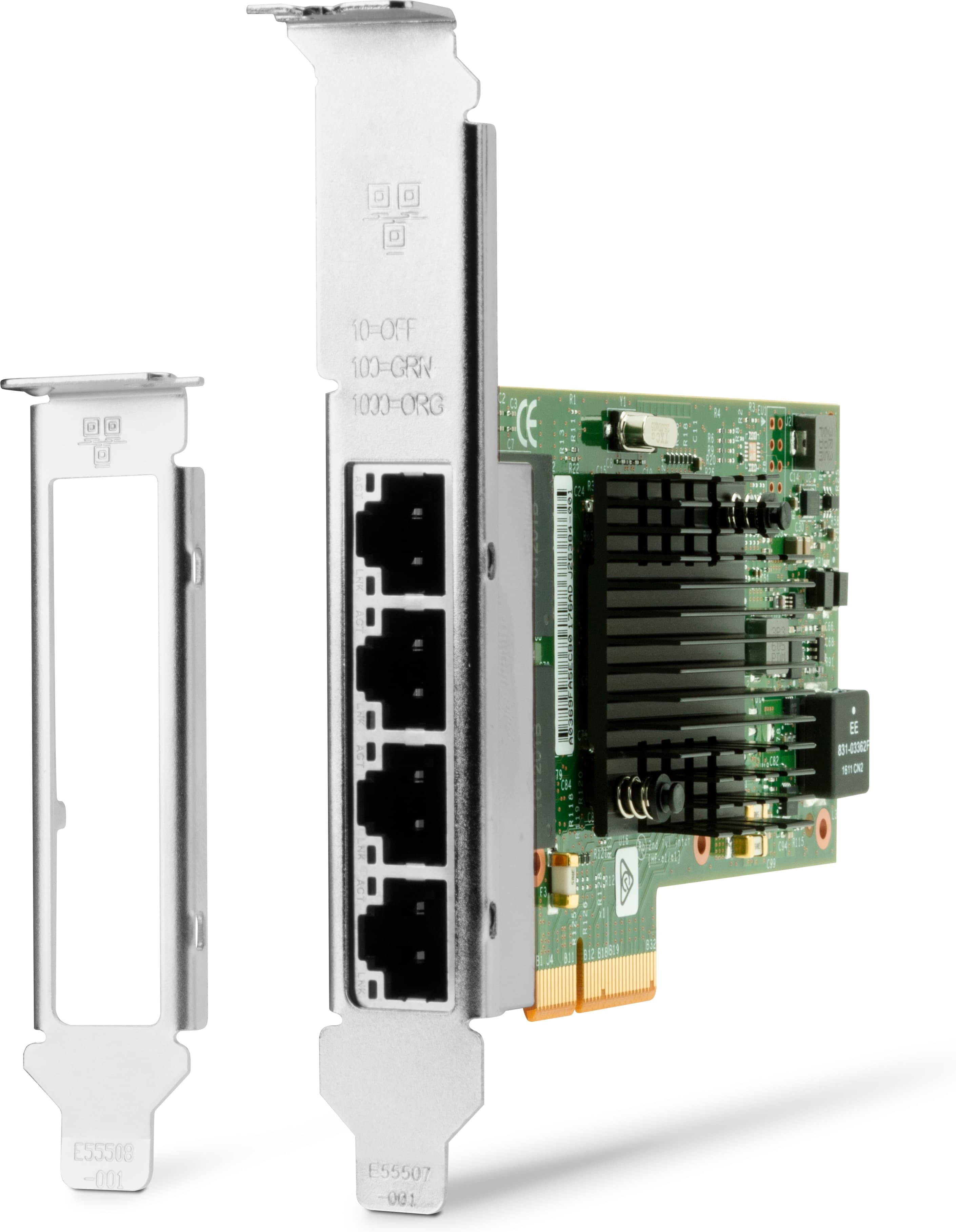 HP Carte réseau Intel Ethernet I350-T4 à 4 ports 1 Go